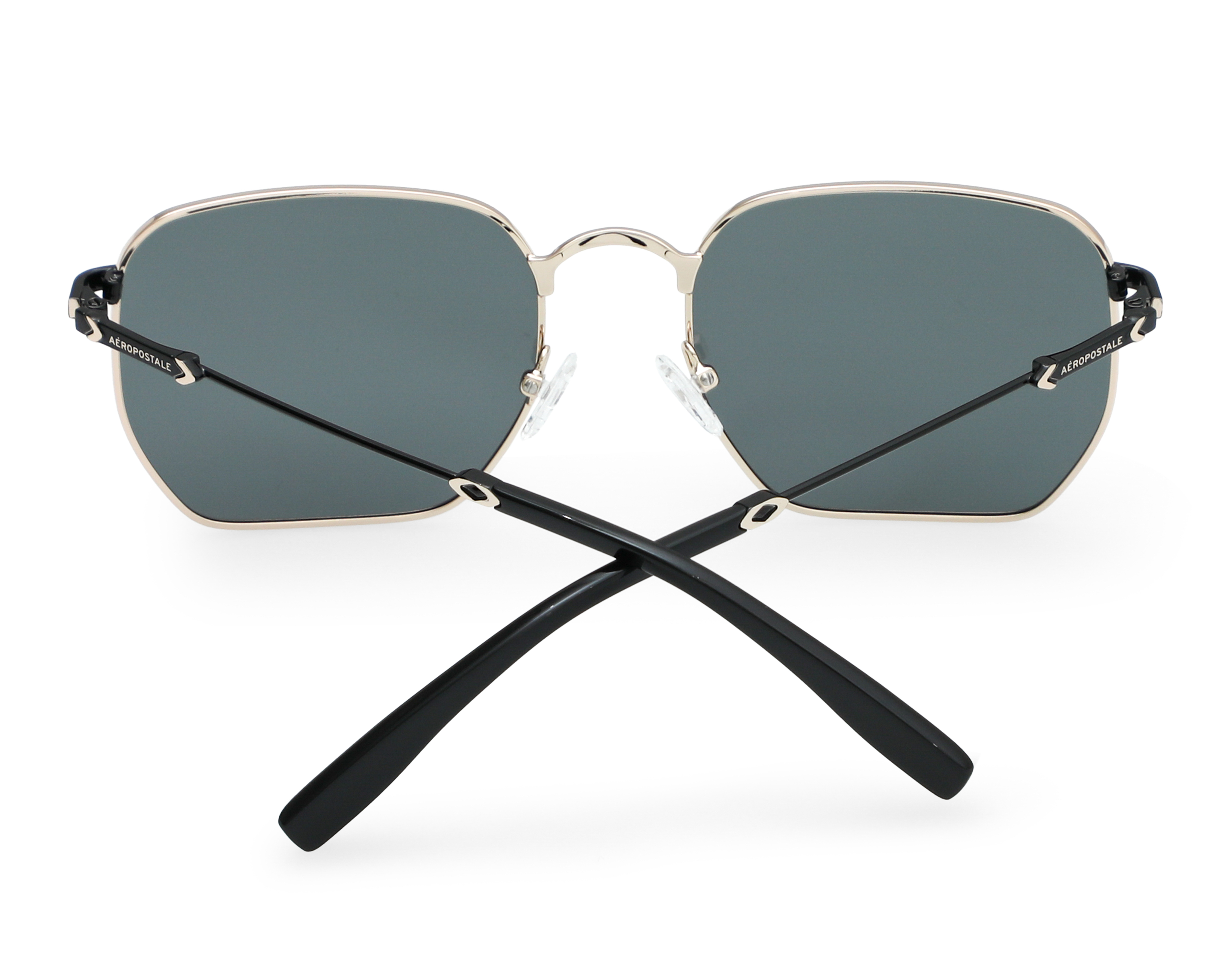 Foto 3 | Foto 3 | Lentes de Sol para Hombre Aéropostale Cuadrados SAE.L25YL.0GLD.56 Dorado