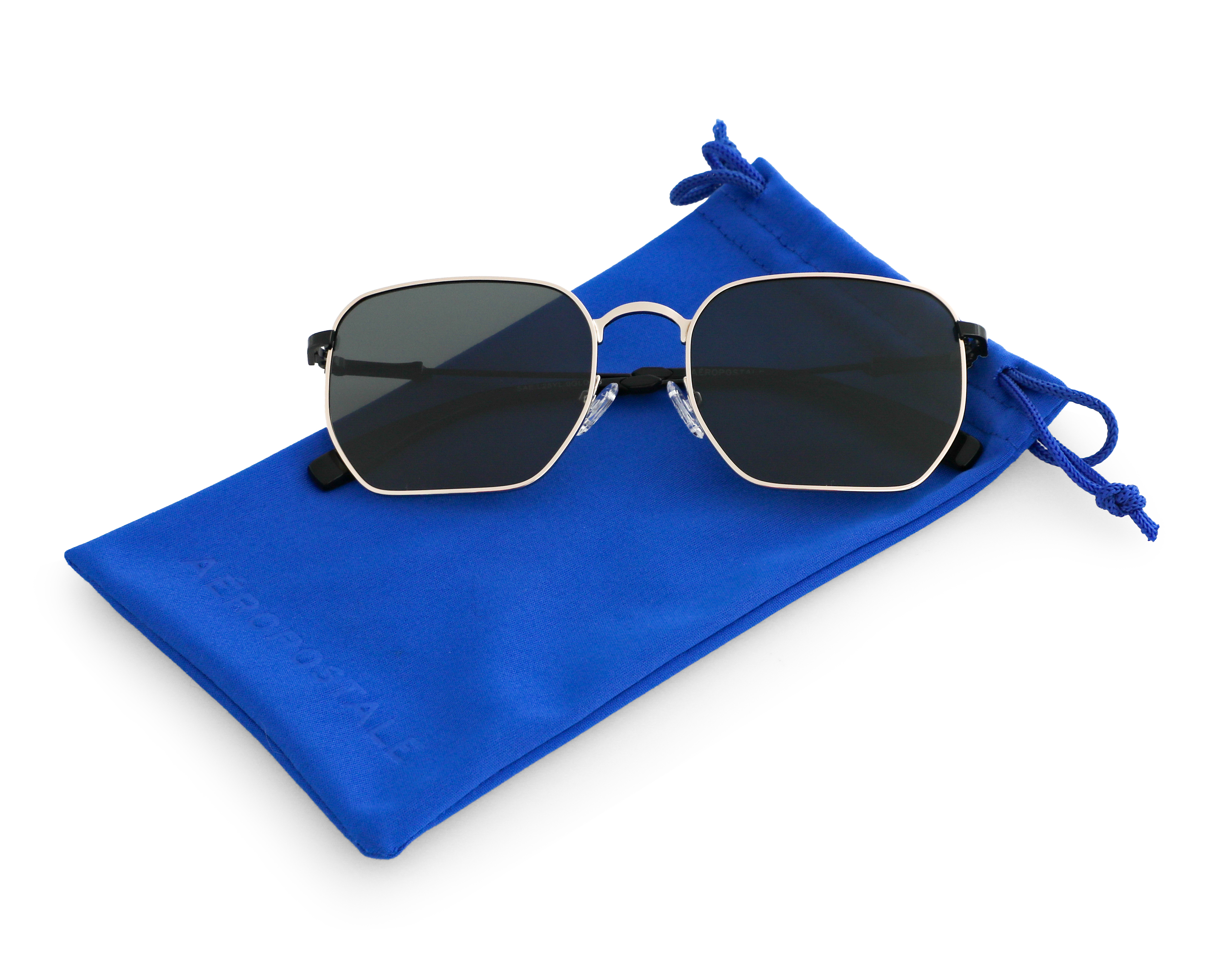 Foto 6 pulgar | Foto 5 | Lentes de Sol para Hombre Aéropostale Cuadrados SAE.L25YL.0GLD.56 Dorado