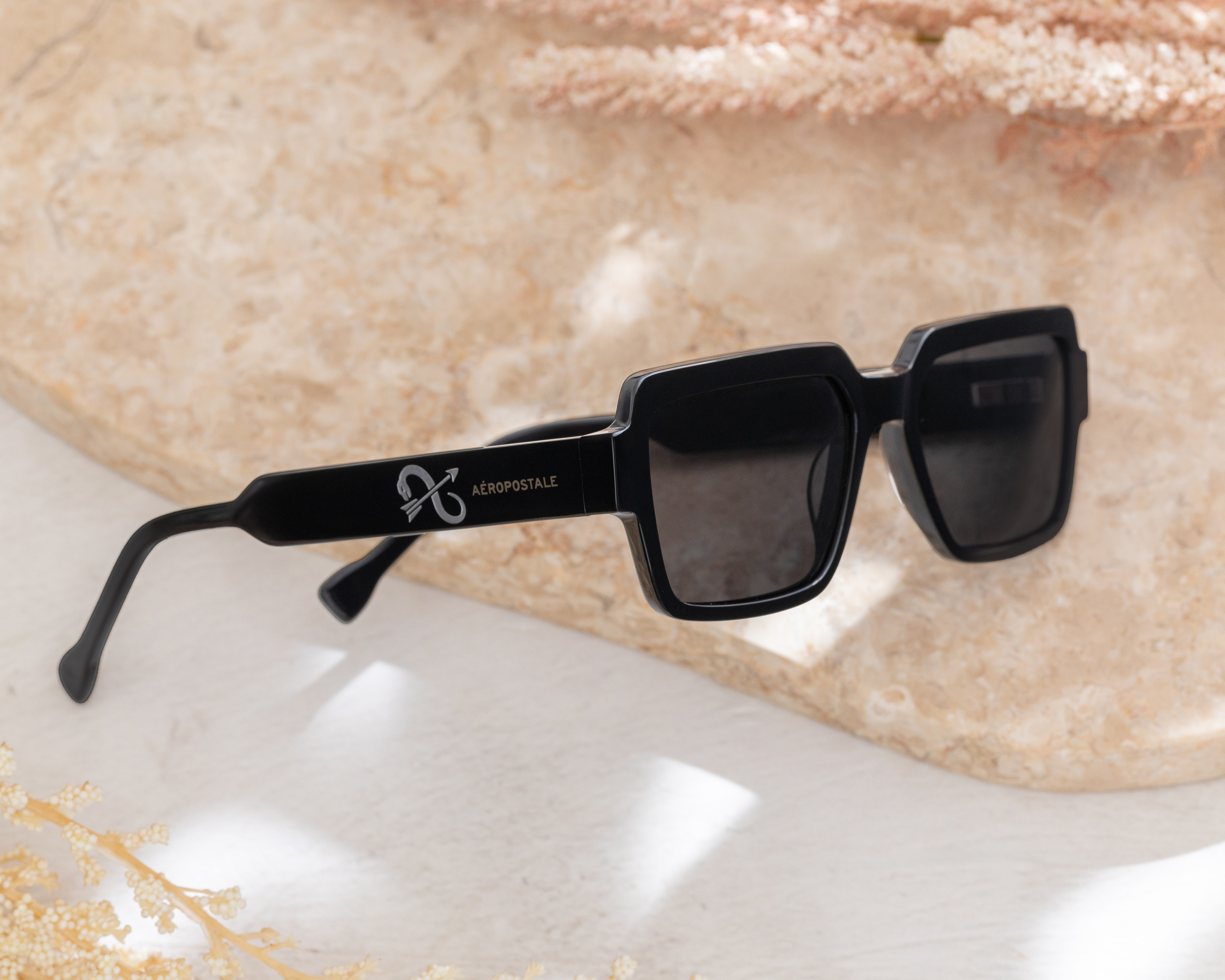 Foto 6 | Foto 6 | Lentes de Sol para Mujer Aéropostale Cuadrados SAE.L27YL.0BLK.56 Negros