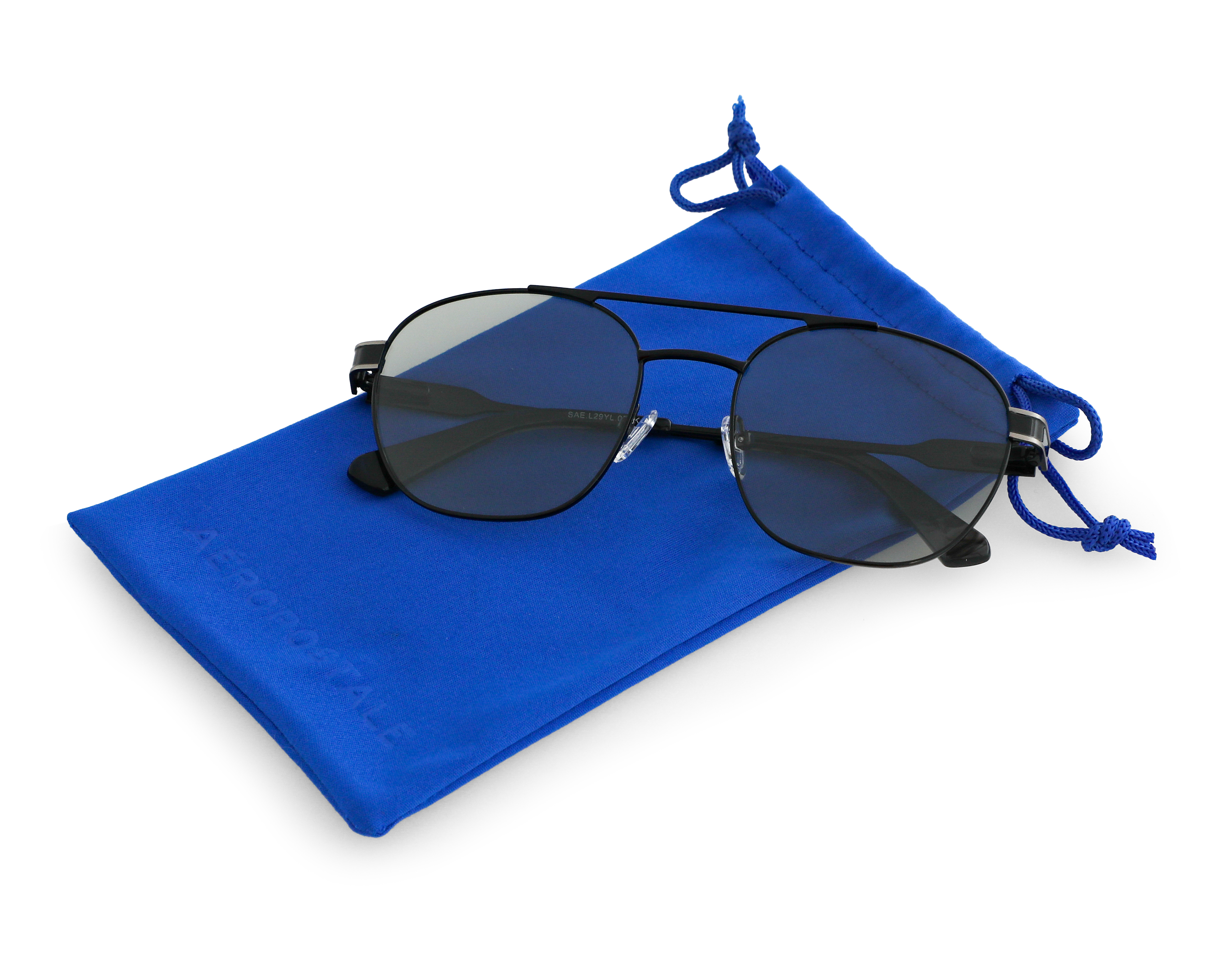 Foto 6 pulgar | Foto 5 | Lentes de Sol para Hombre Aéropostale Redondos Negros