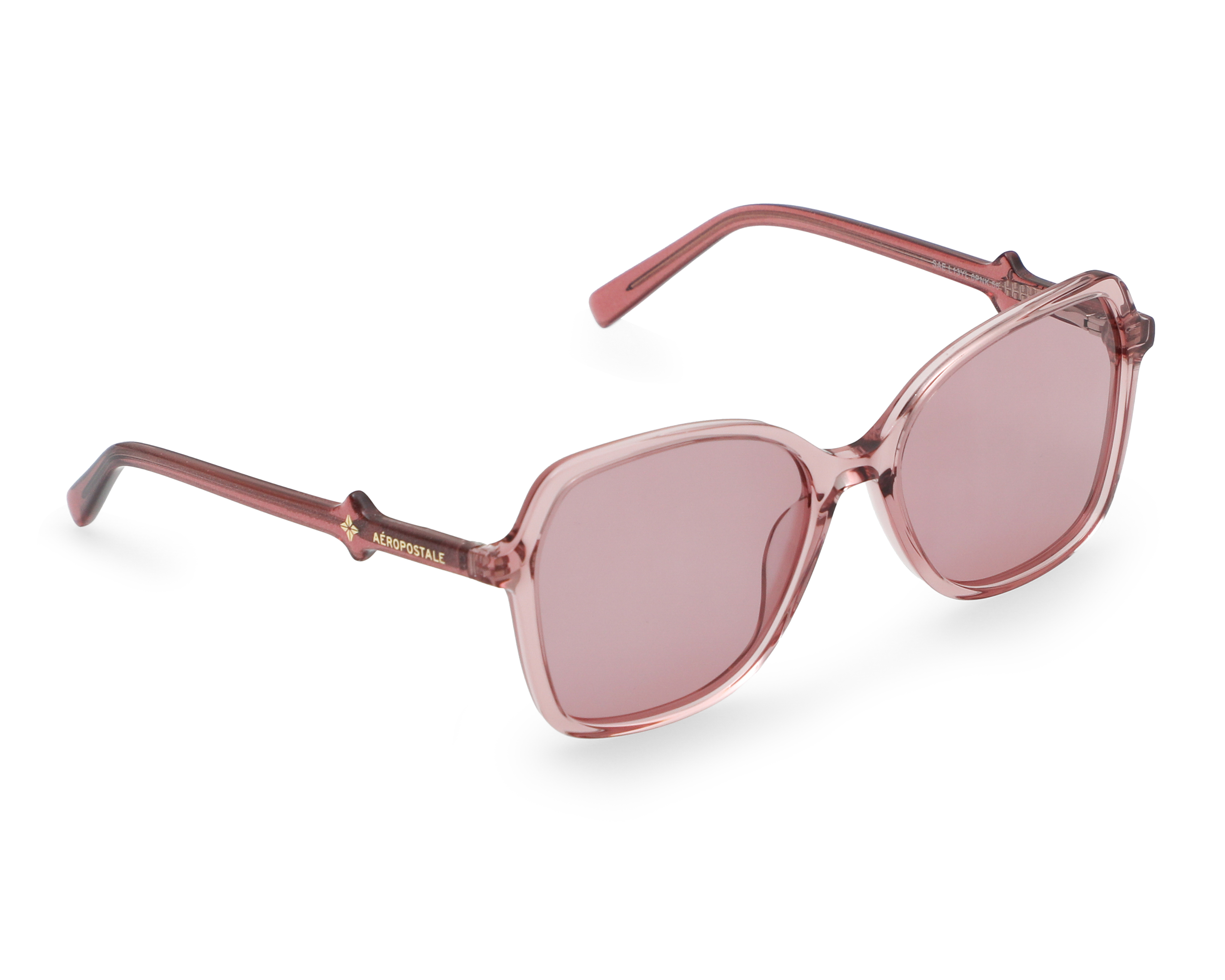 Foto 2 pulgar | Foto 1 | Lentes de Sol para Mujer Aéropostale Cuadrados Rosas