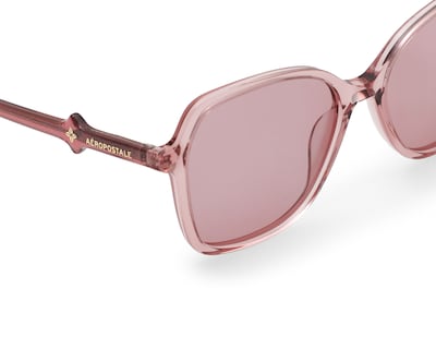 Foto 4 | Foto 4 | Lentes de Sol para Mujer Aéropostale Cuadrados Rosas