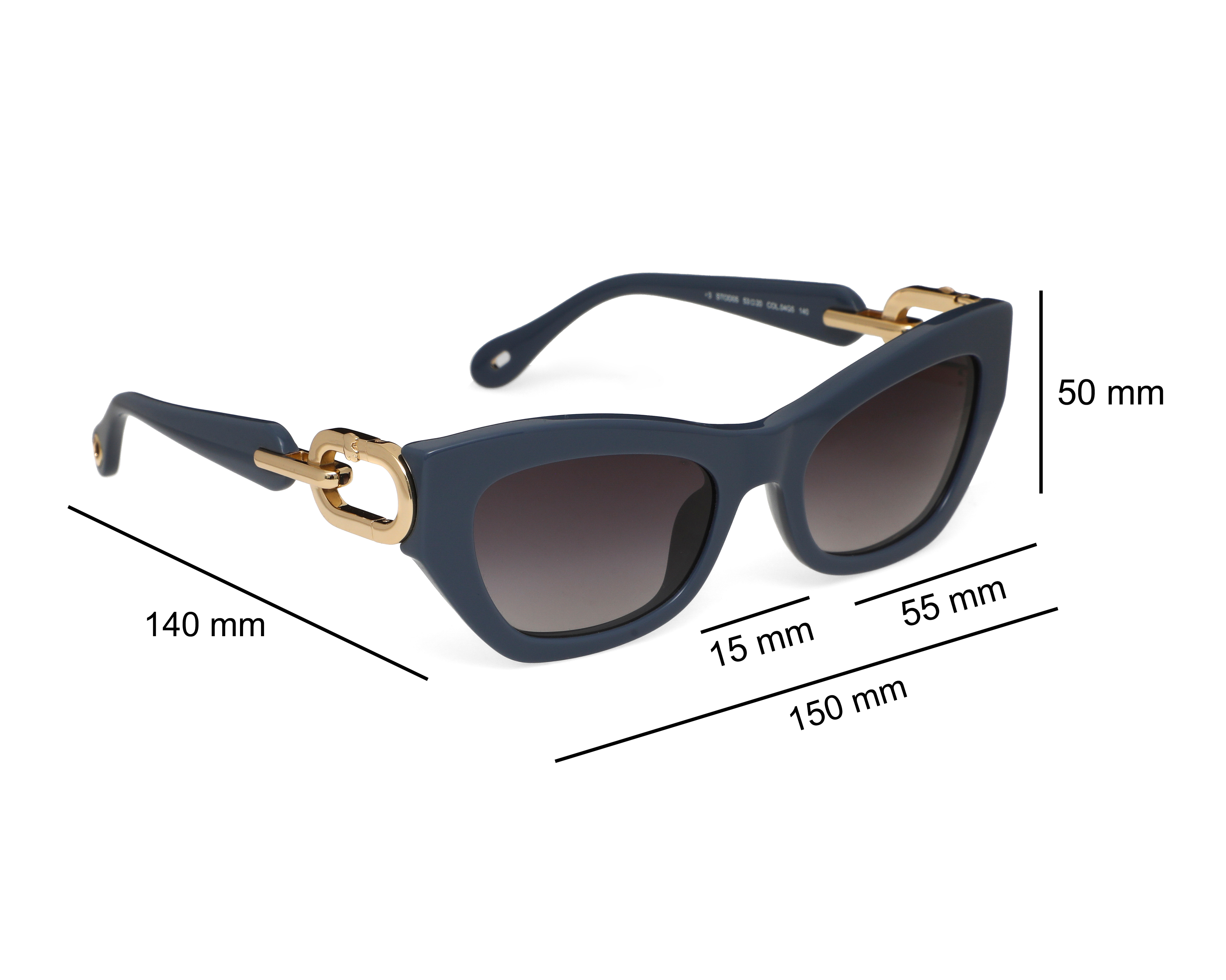 Foto 7 | Foto 7 | Lentes de Sol para Mujer Tous Cat Eye STO.00D05.04G5.53 Azules