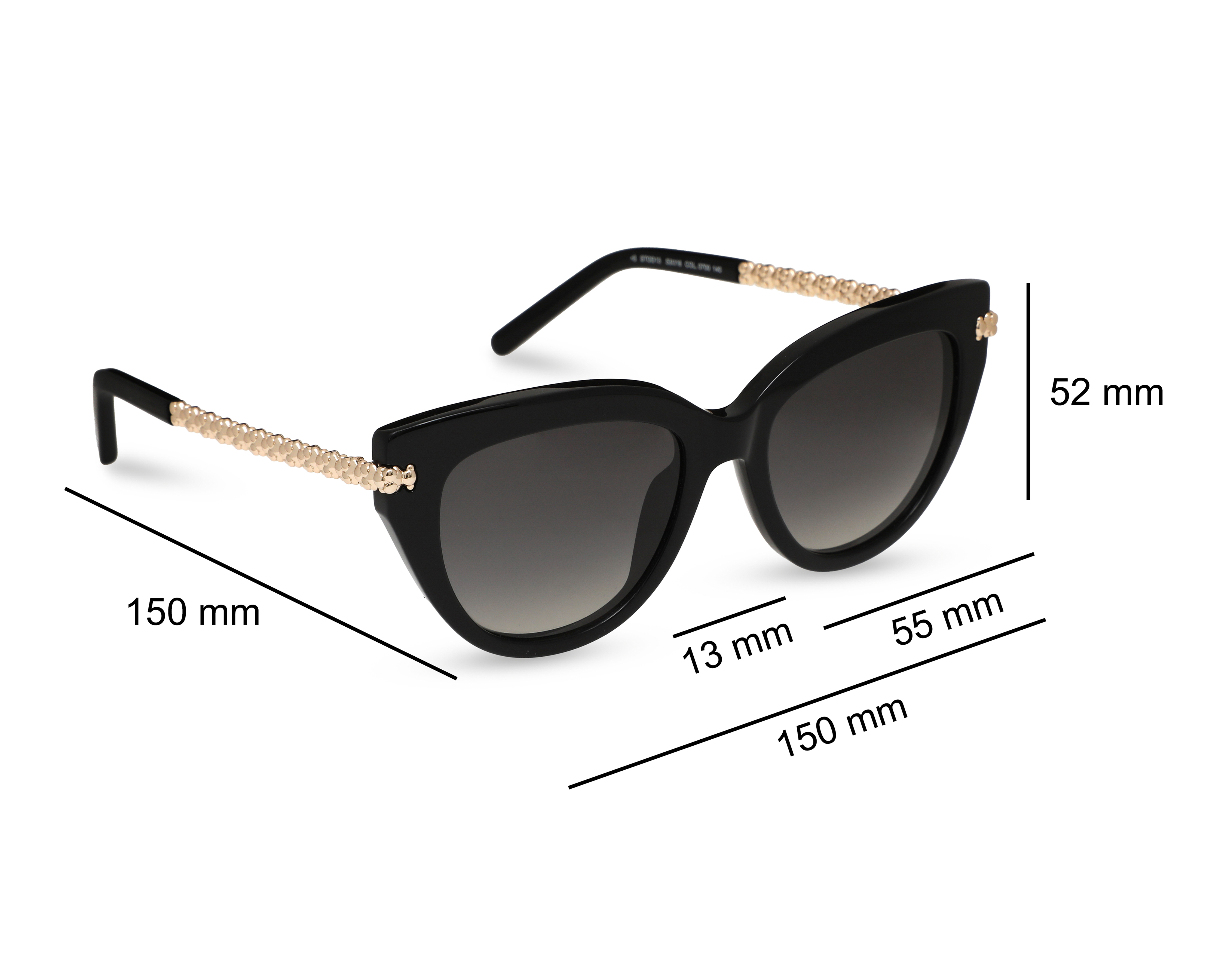 Foto 8 pulgar | Foto 7 | Lentes de Sol para Mujer Tous 00D13 Negros