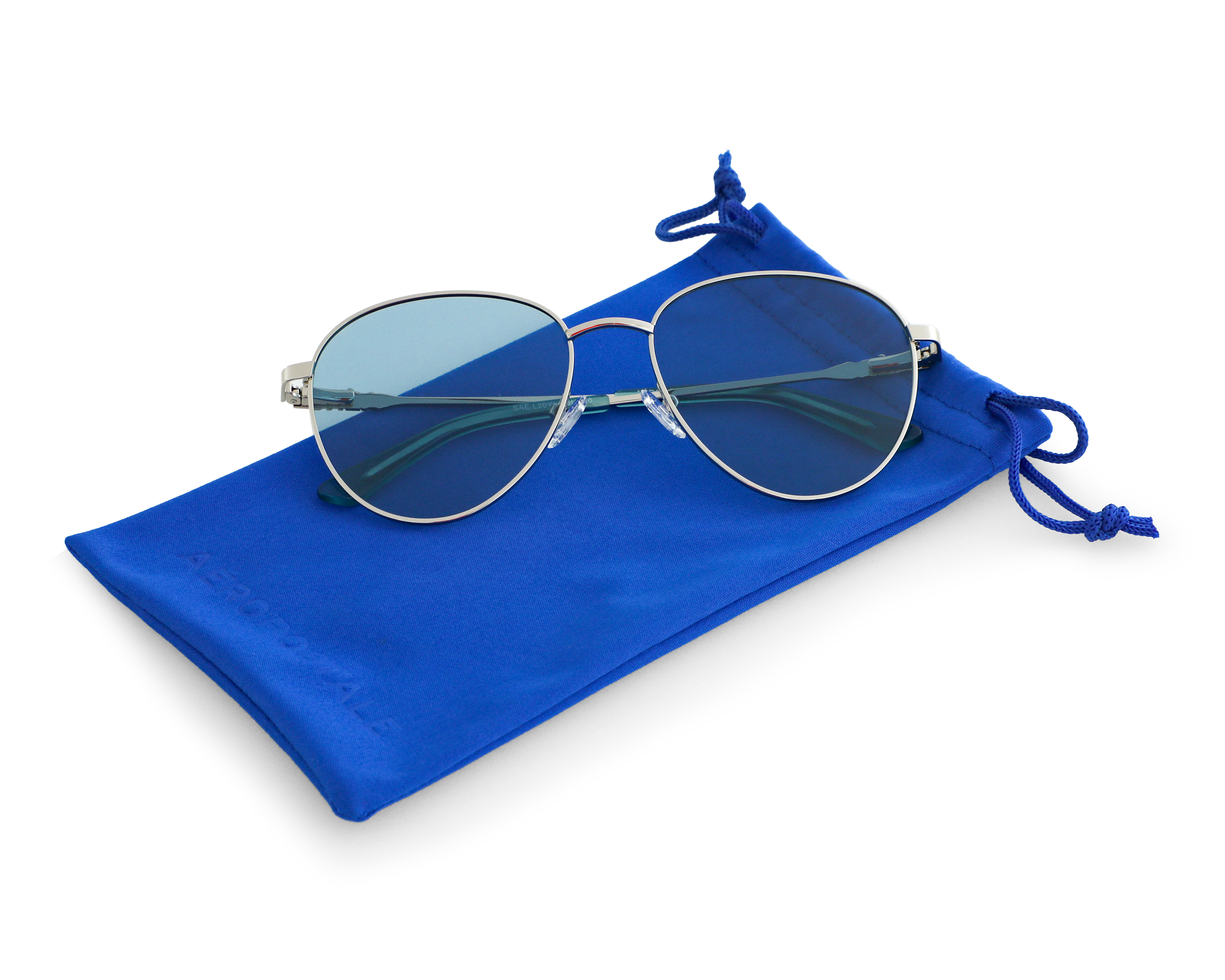 Foto 6 pulgar | Foto 5 | Lentes de Sol para Mujer Aéropostale Aviador SAE.L20YL.0SLV.56 Azul