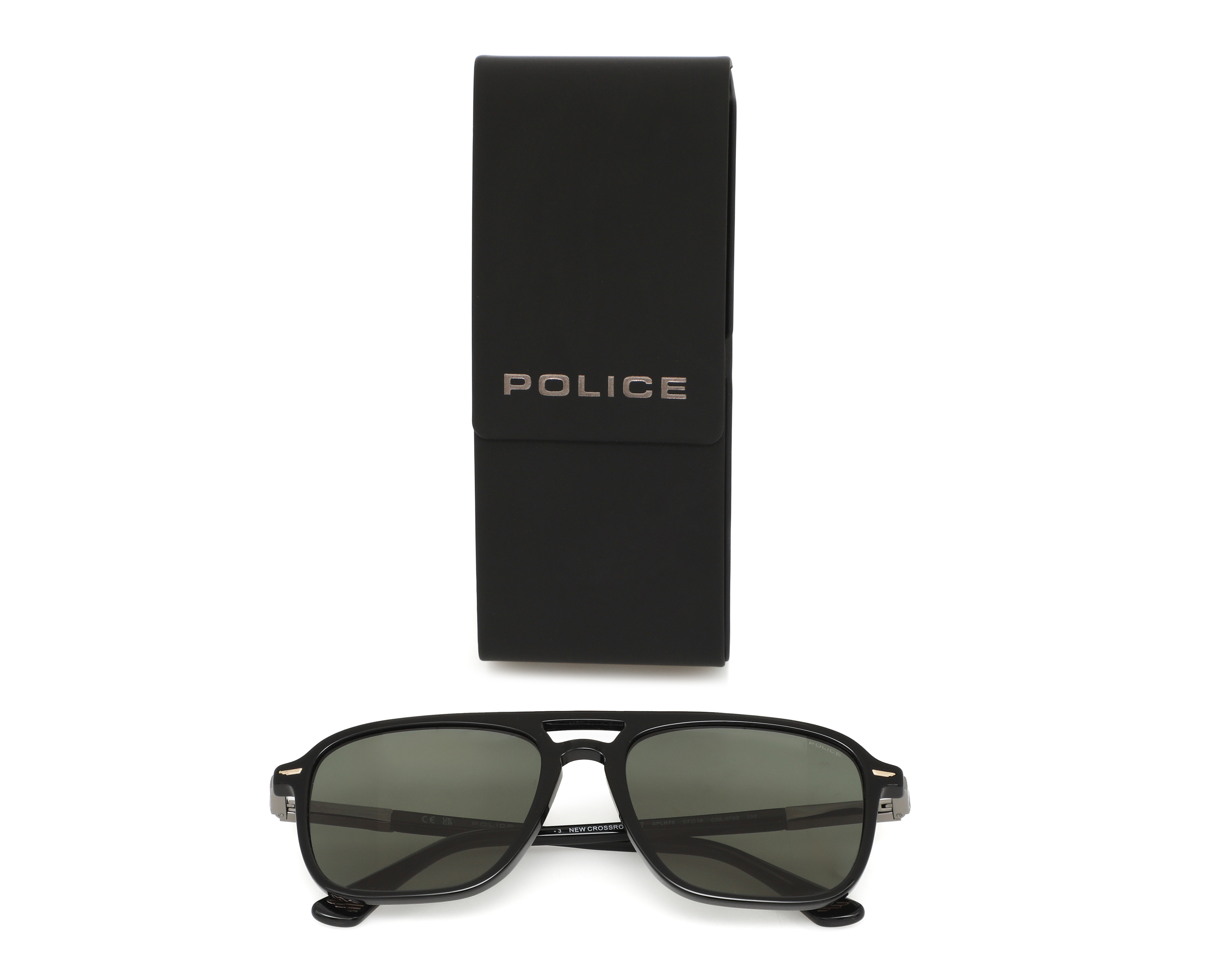 Foto 6 pulgar | Foto 5 | Lentes de Sol para Hombre Police Cuadrados SPL.00R78.0700.57 Negros