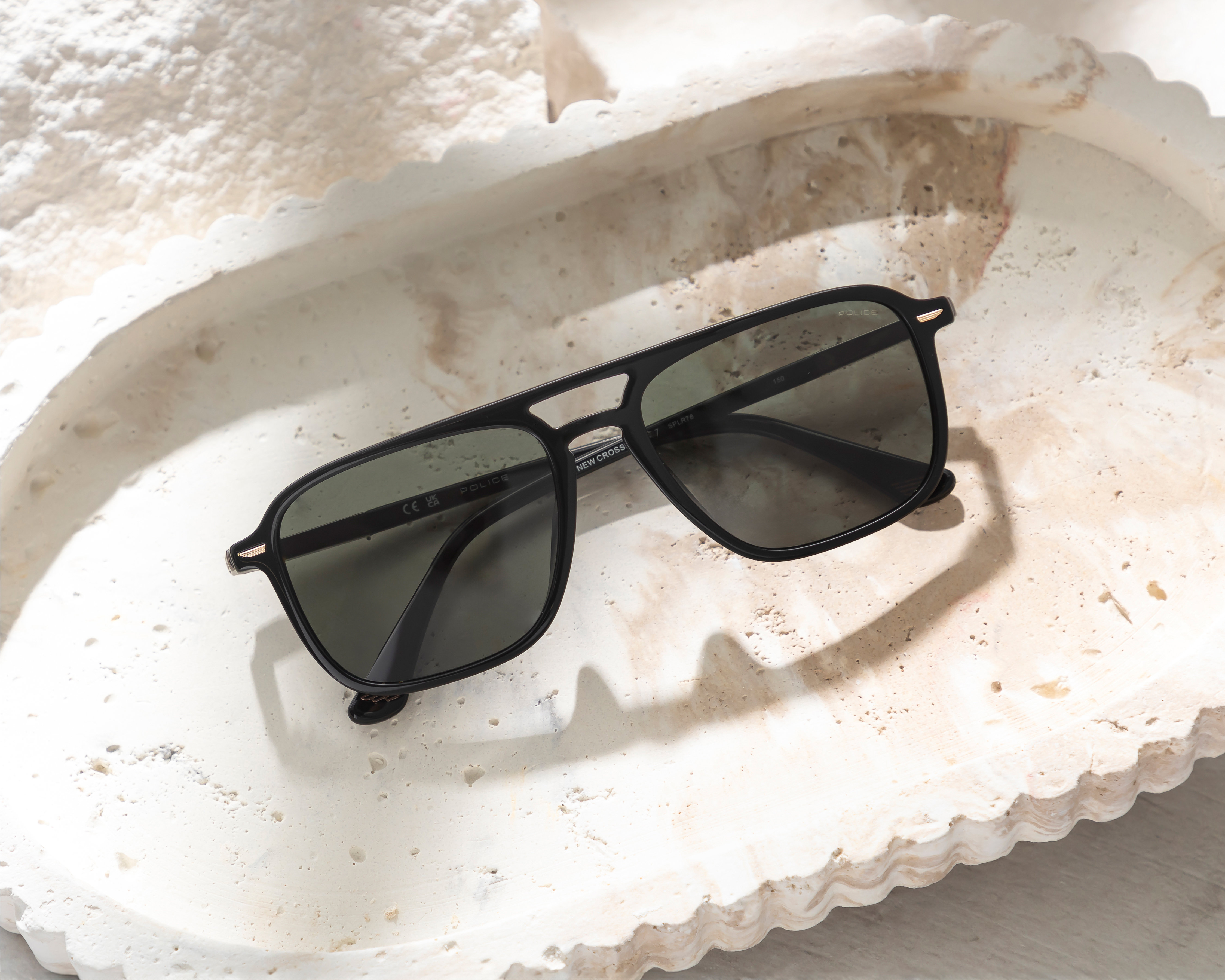 Foto 6 | Foto 6 | Lentes de Sol para Hombre Police Cuadrados SPL.00R78.0700.57 Negros