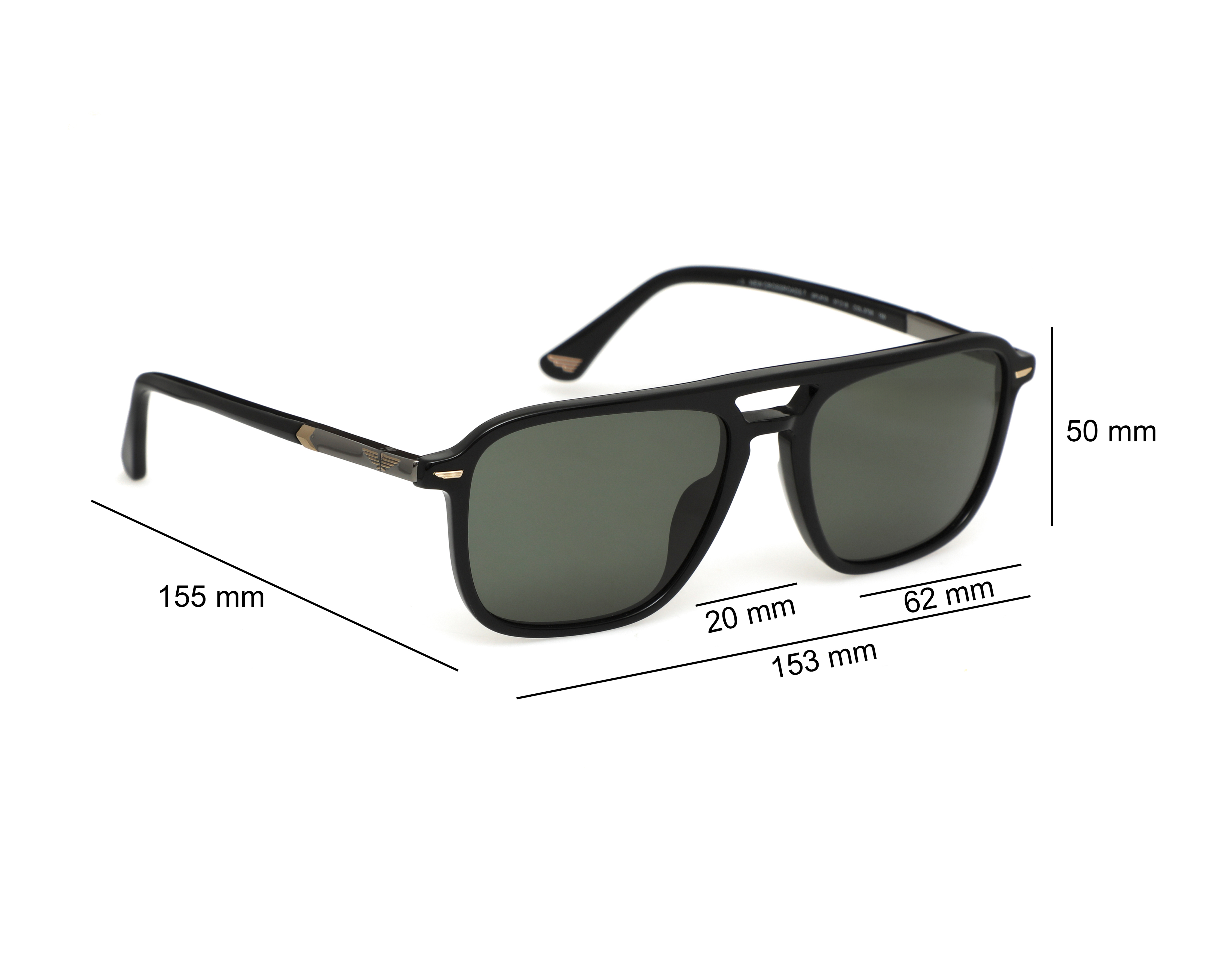 Foto 8 pulgar | Foto 7 | Lentes de Sol para Hombre Police Cuadrados SPL.00R78.0700.57 Negros