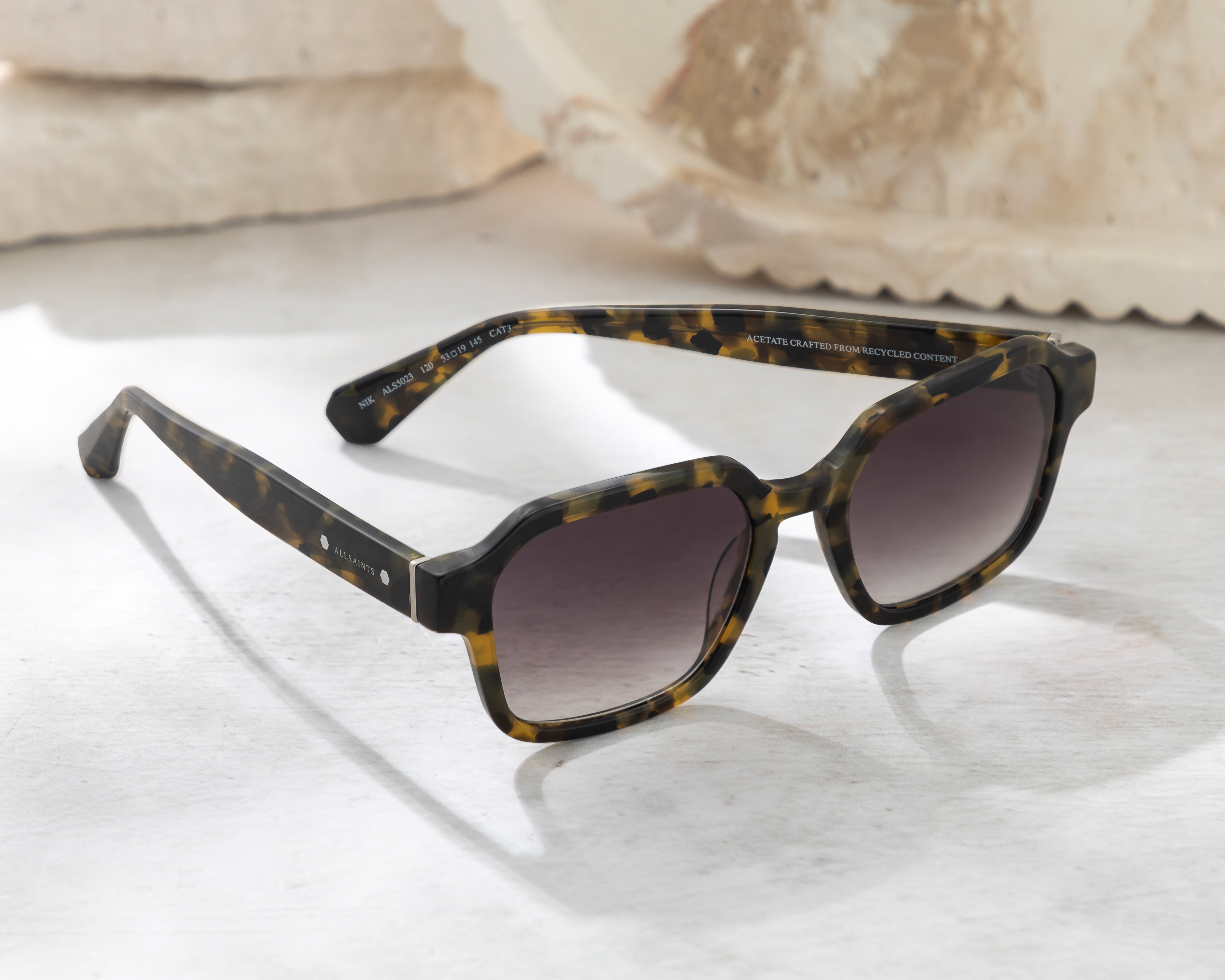 Foto 6 | Foto 6 | Lentes de Sol para Hombre All Saints Cuadrados SAS.05023.0120.53 Verde