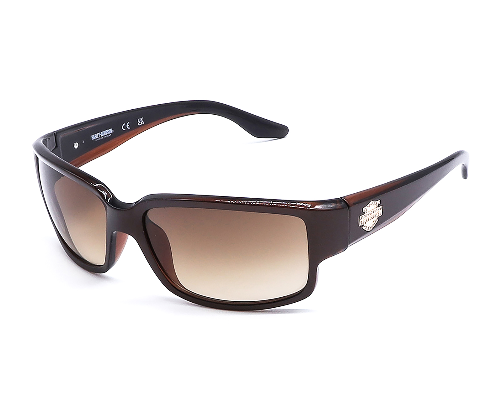 Foto 4 pulgar | Foto 3 | Lentes de Sol para Mujer Harley Davidson Rectangulares HD5049S5948F Café