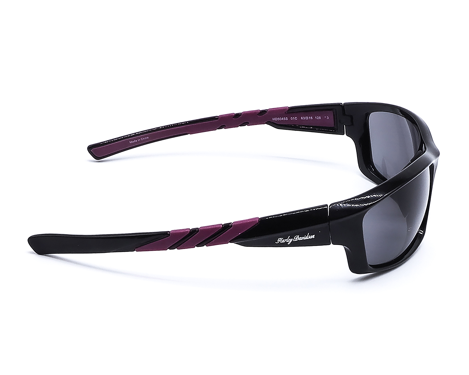 Foto 6 pulgar | Foto 5 | Lentes de Sol para Mujer Harley Davidson Rectangular HD5045S6301C Negros