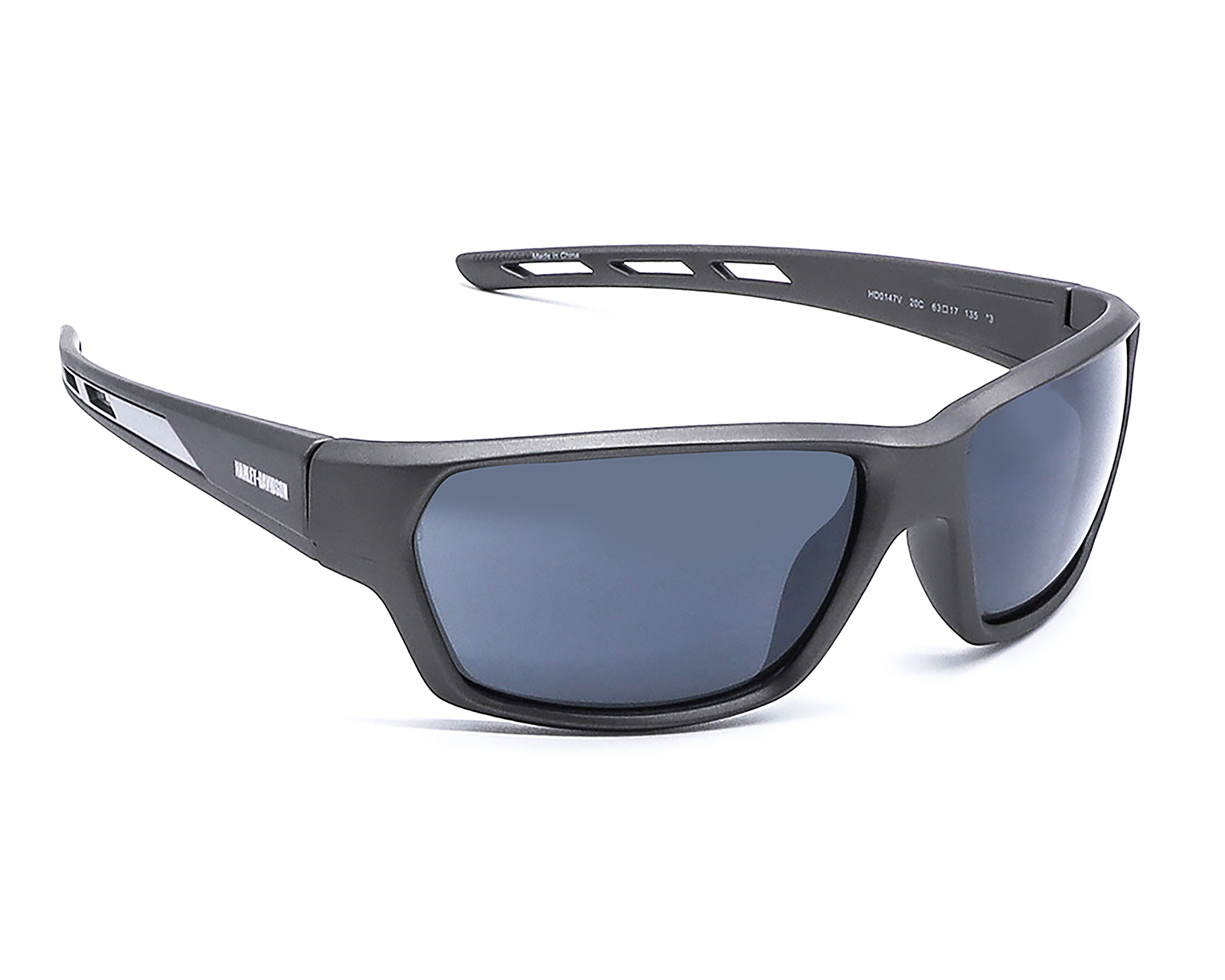 Foto 2 pulgar | Foto 1 | Lentes de Sol para Hombre Harley Davidson Rectangulares HD0147V6320C Grises