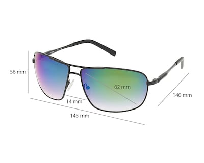 Foto 6 | Foto 6 | Lentes de Sol para Hombre Harley Davidson Aviador HM000026602C Negro