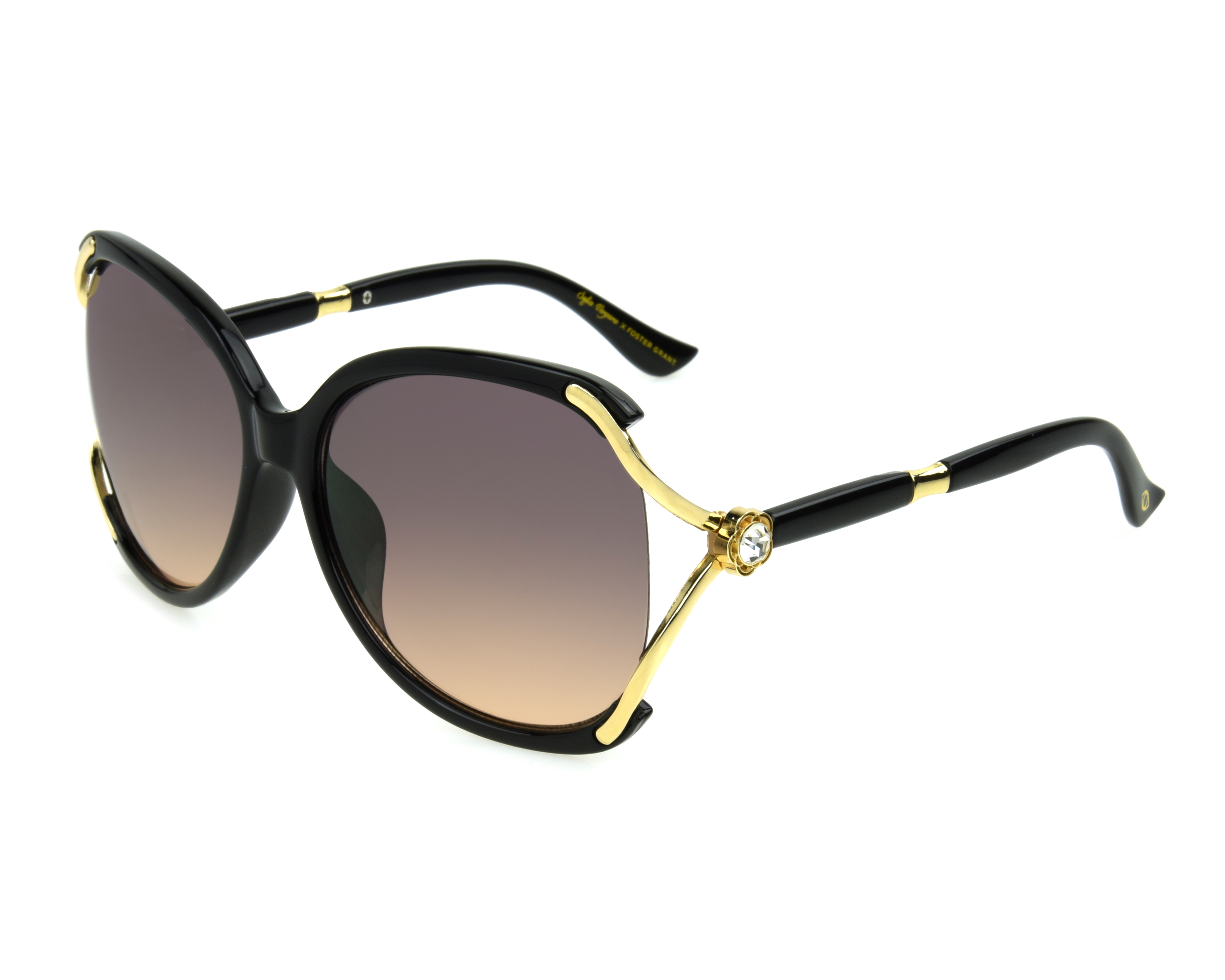 Foto 2 pulgar | Foto 1 | Lentes de Sol para Mujer Sofia Vergara Cuadrados Claudia BLK Negros