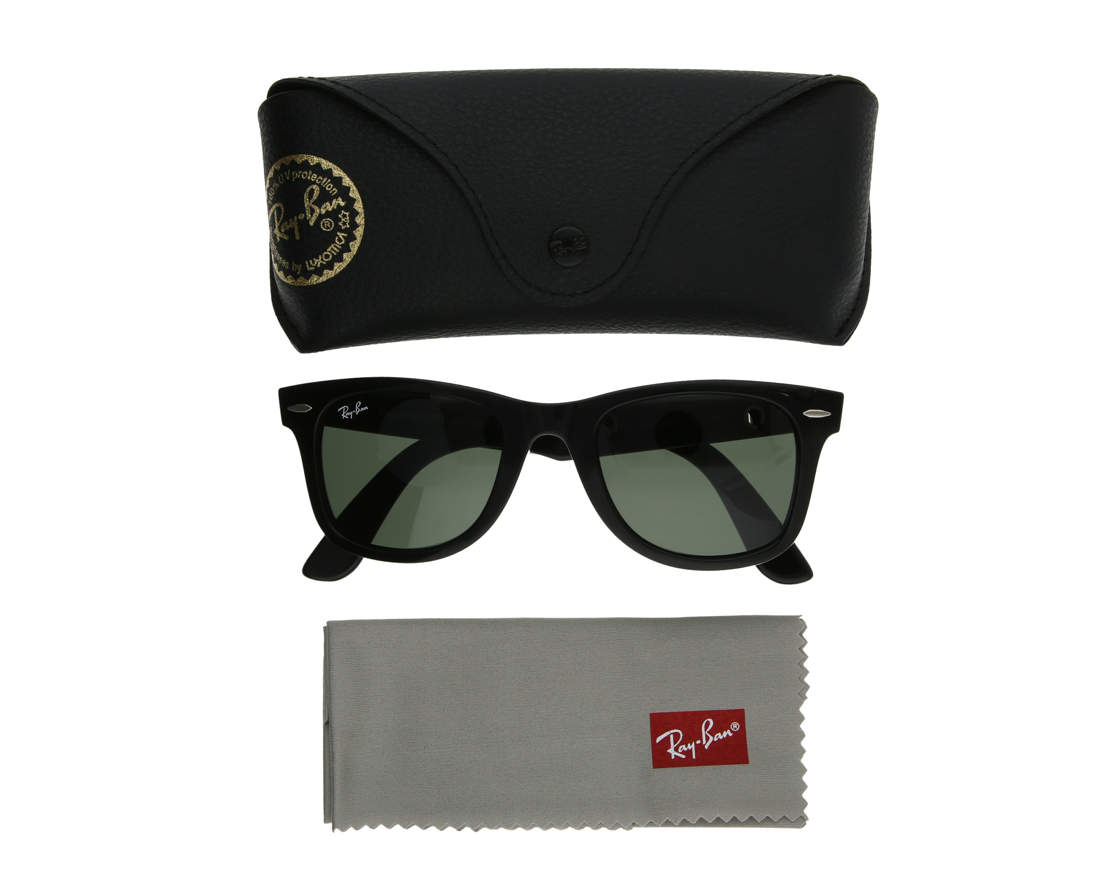 Foto 6 pulgar | Foto 5 | Lentes de Sol Unisex Ray-Ban Cuadrados Icons Negros