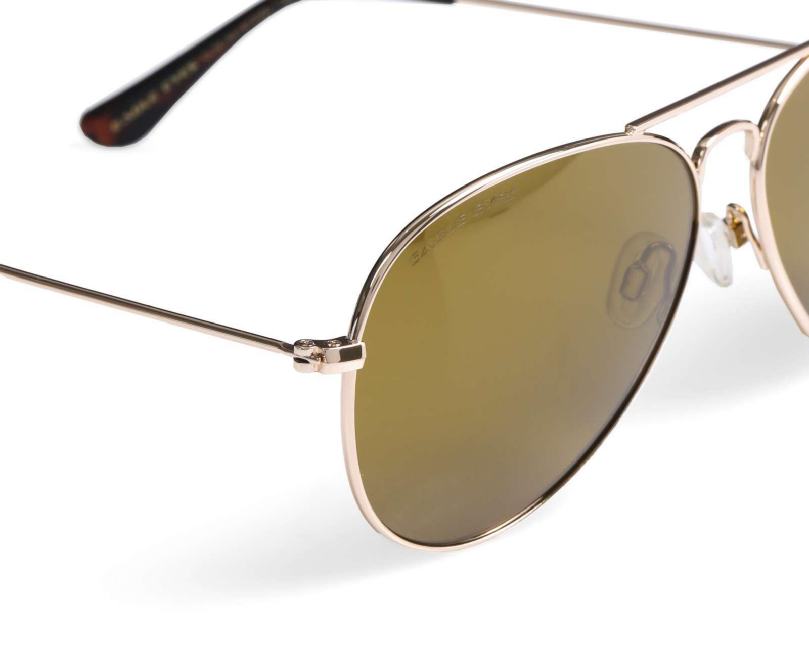 Foto 5 pulgar | Foto 4 | Lentes de Sol Unisex Eagle Eyes Aviador Classic Aviator Gold Dorados