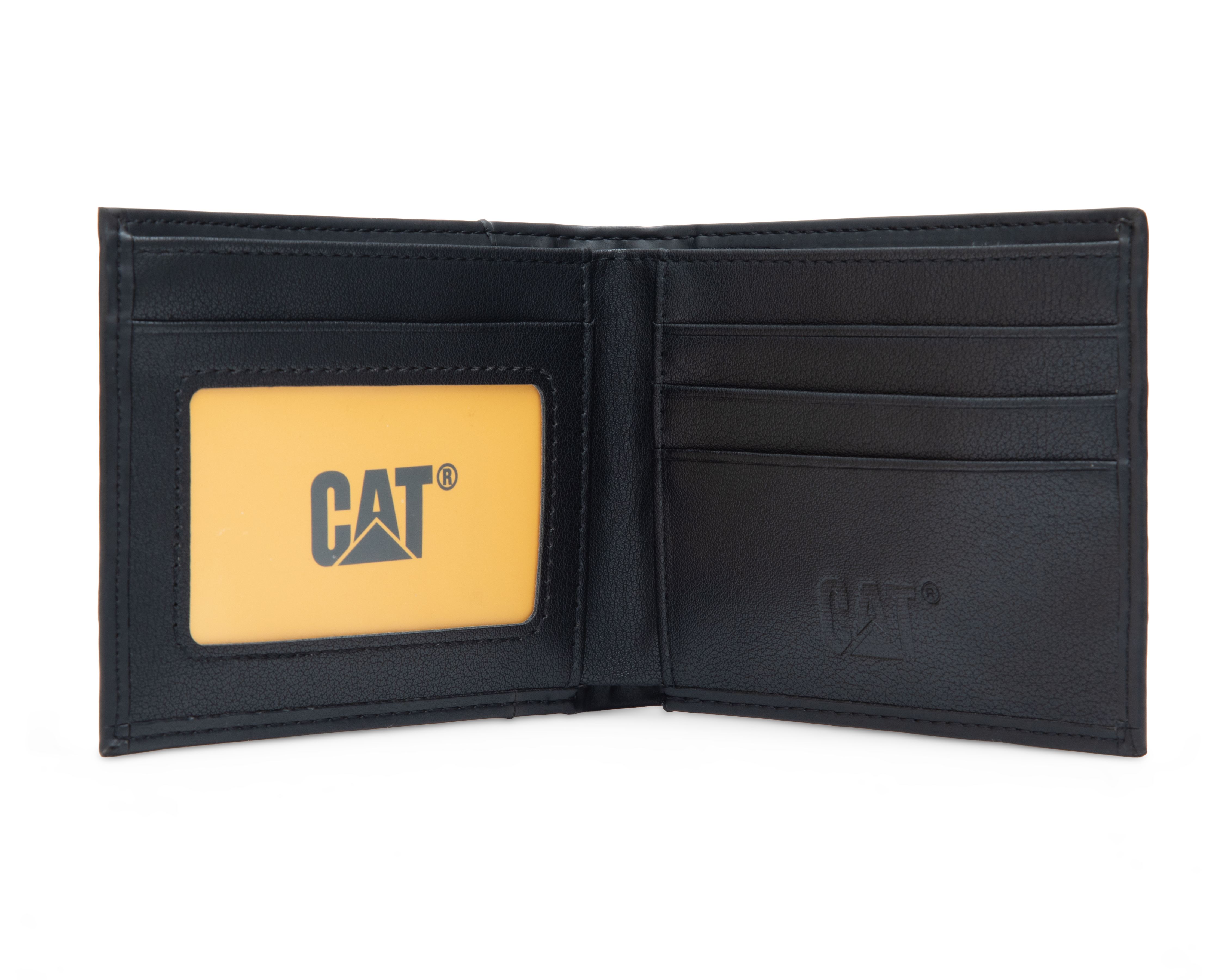 Foto 3 | Foto 3 | Cartera y Cinturón para Hombre CAT Negro 2 Piezas