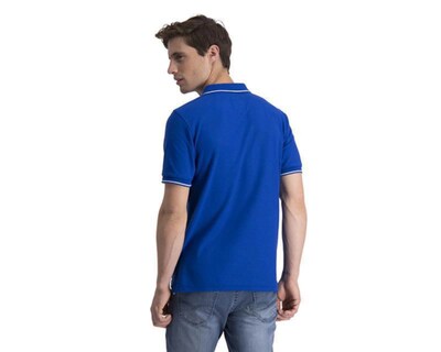 Foto 3 | Foto 3 | Playera Polo K-Swiss Azul para Hombre