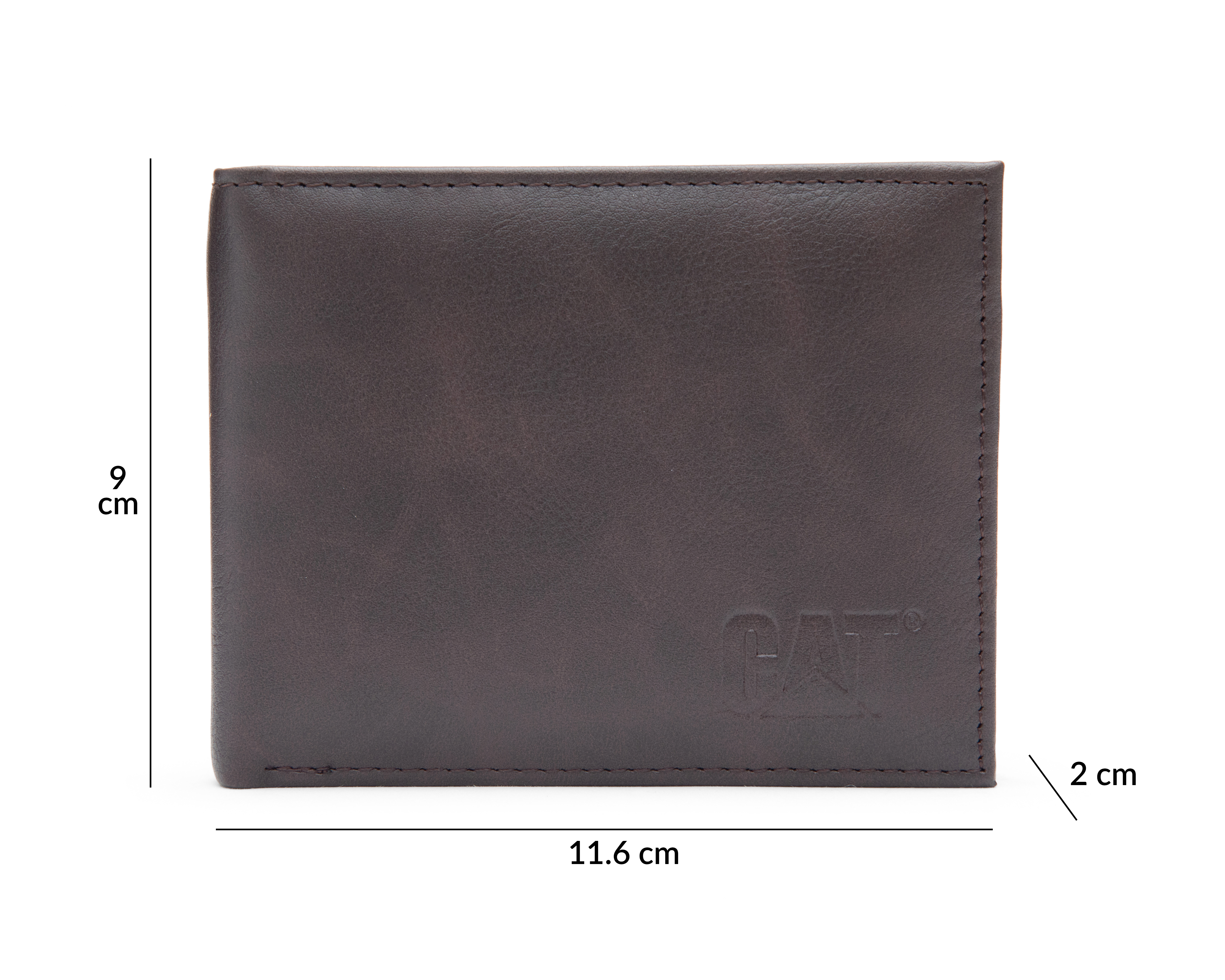 Foto 6 | Foto 6 | Cartera y Cinturón para Hombre CAT Café 2 Piezas