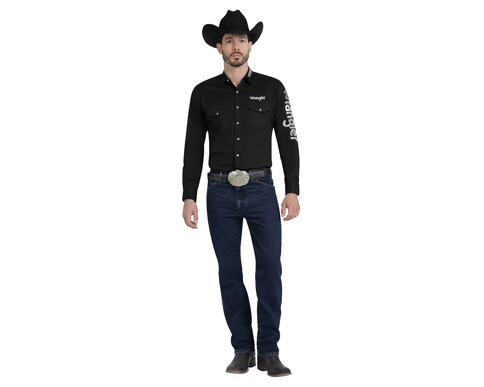 Foto 3 pulgar | Foto 2 | Jeans Slim Wrangler para Hombre