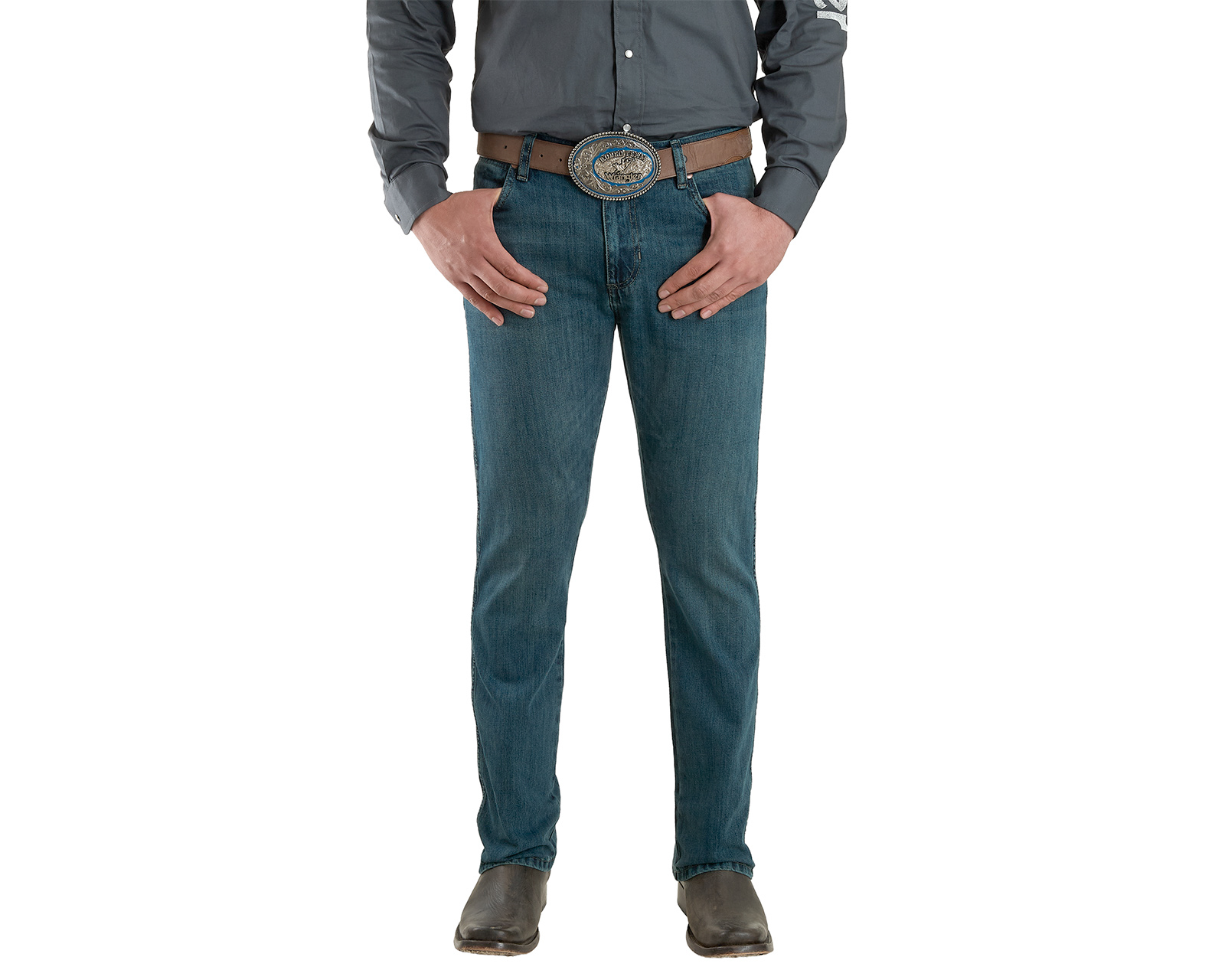 Jeans Slim Bootcut Wrangler para Hombre