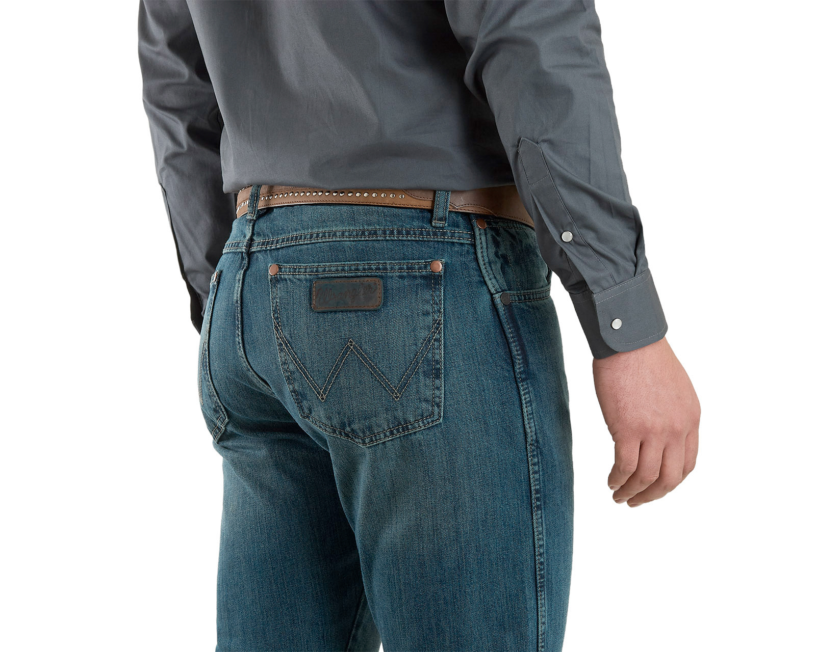 Foto 5 | Foto 5 | Jeans Slim Bootcut Wrangler para Hombre