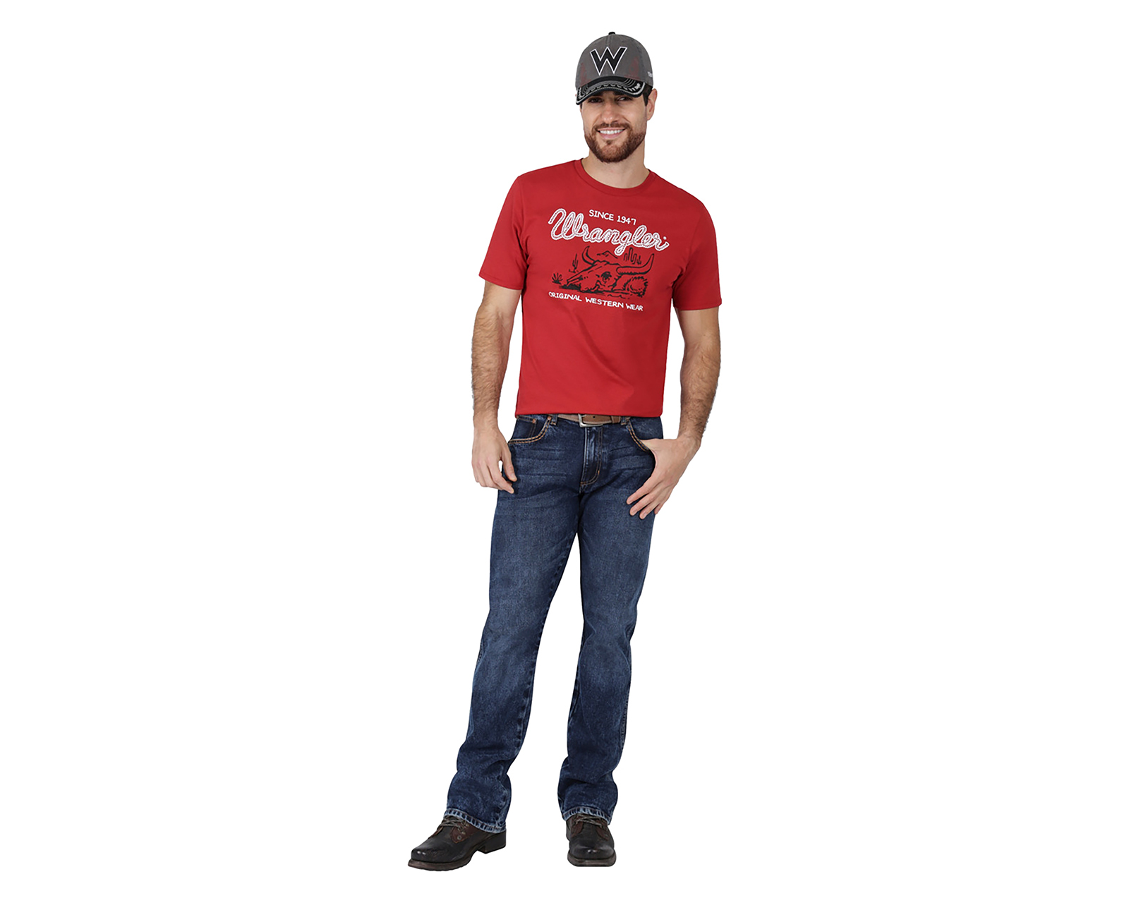 Foto 3 pulgar | Foto 2 | Jeans Slim Bootcut Wrangler para Hombre