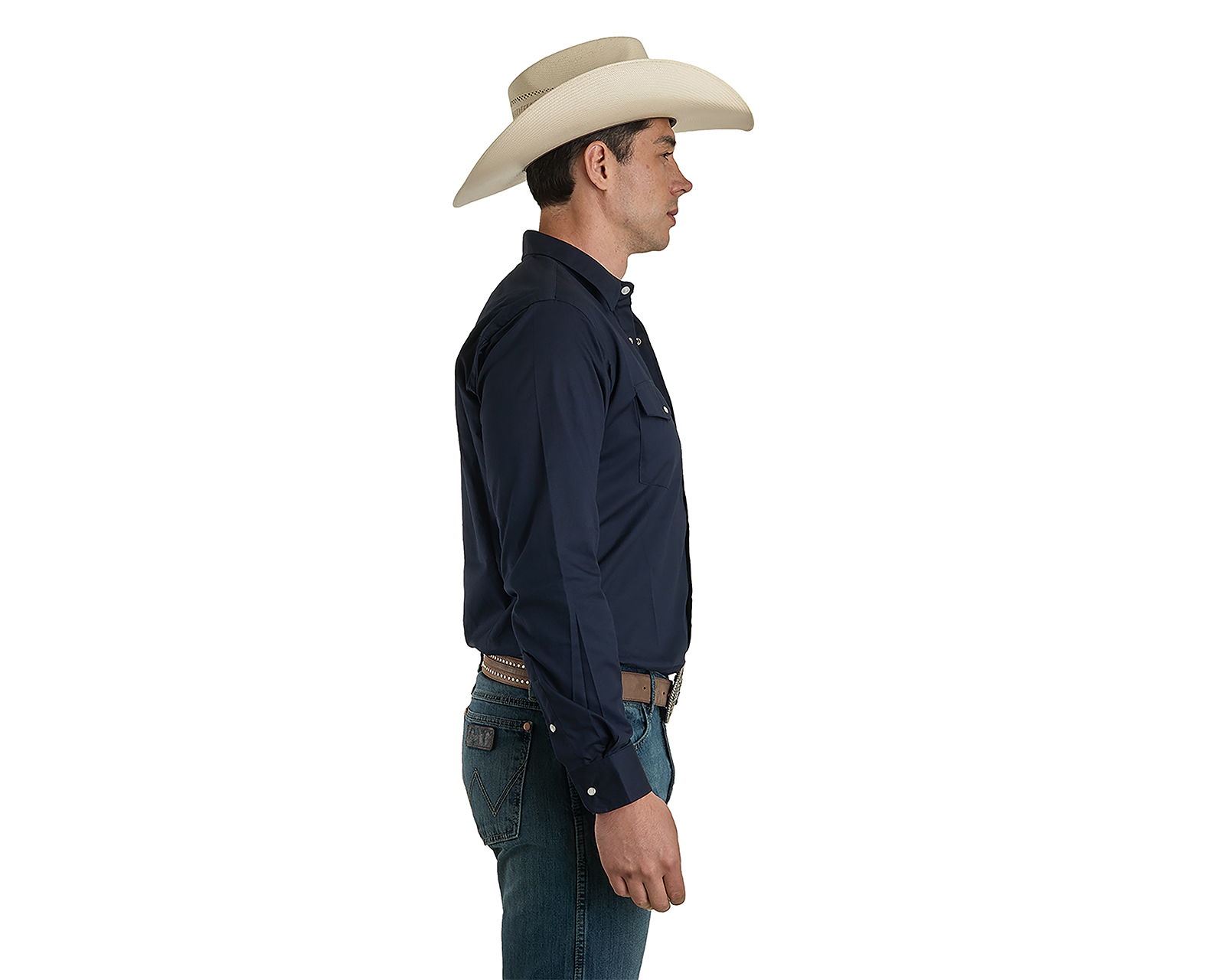 Foto 6 pulgar | Foto 5 | Camisa Casual de Algodón Wrangler Regular Fit Estampado para Hombre