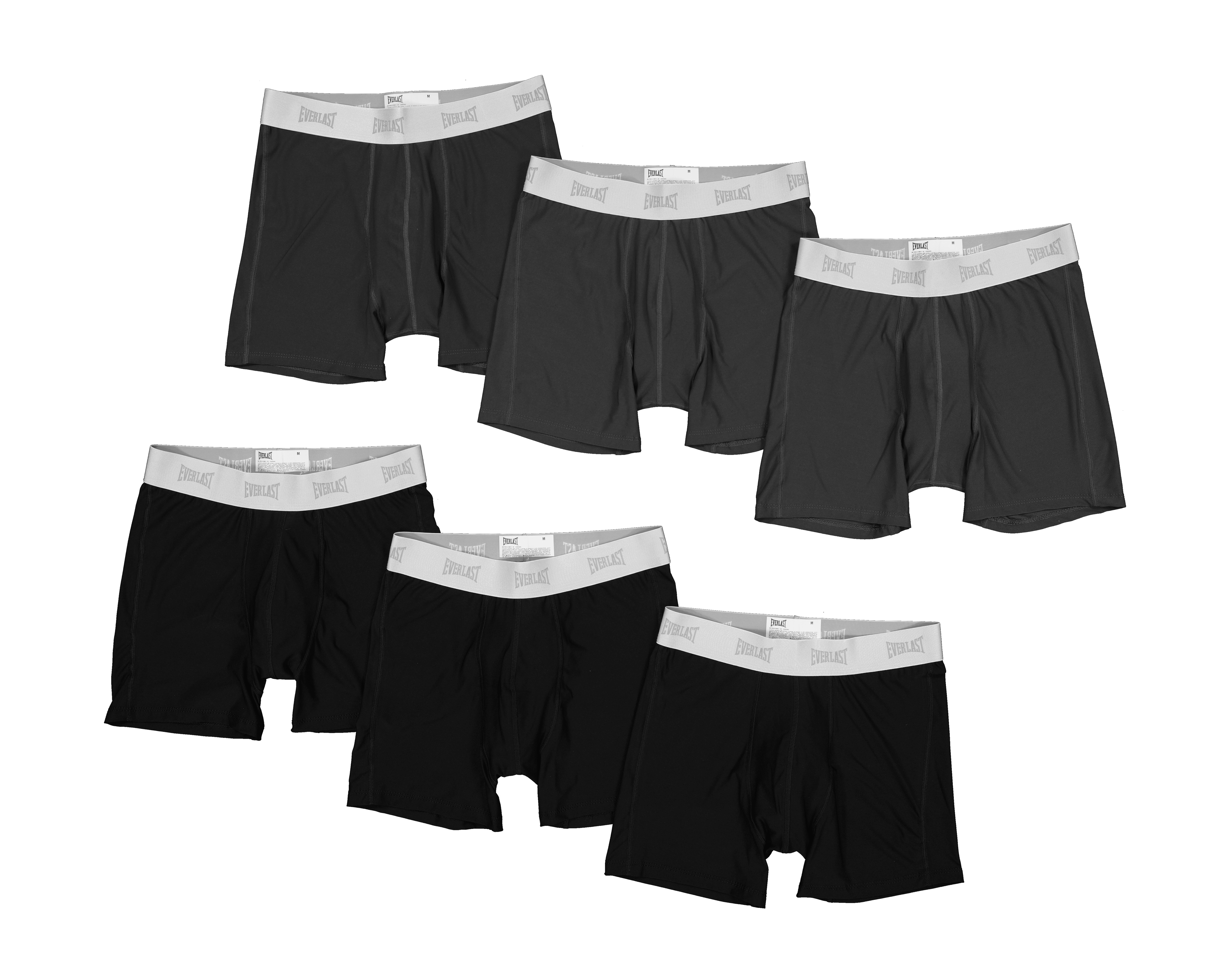 Bóxer Largo Everlast para Hombre 6 Piezas