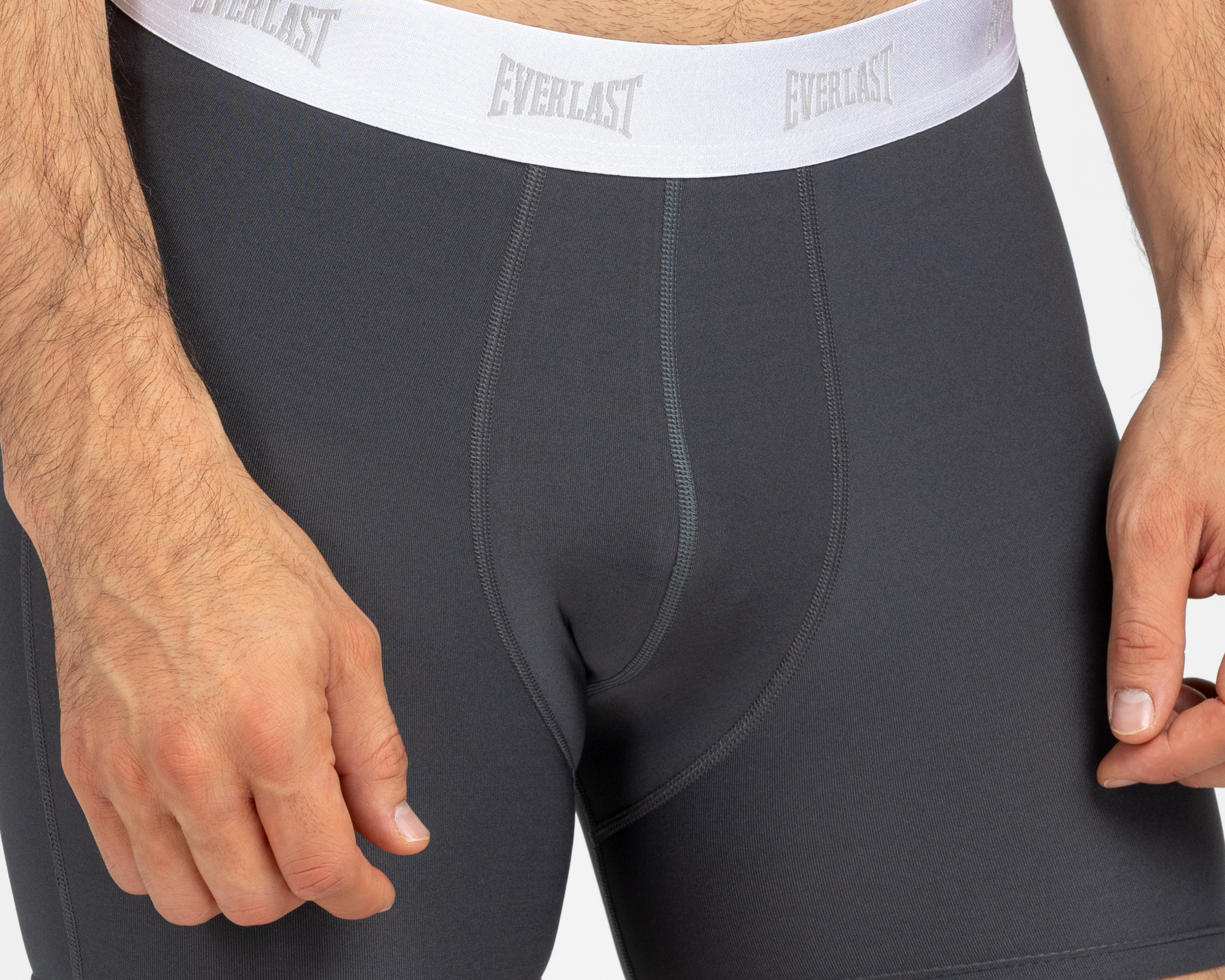 Foto 4 | Foto 4 | Bóxer Largo Everlast para Hombre 6 Piezas