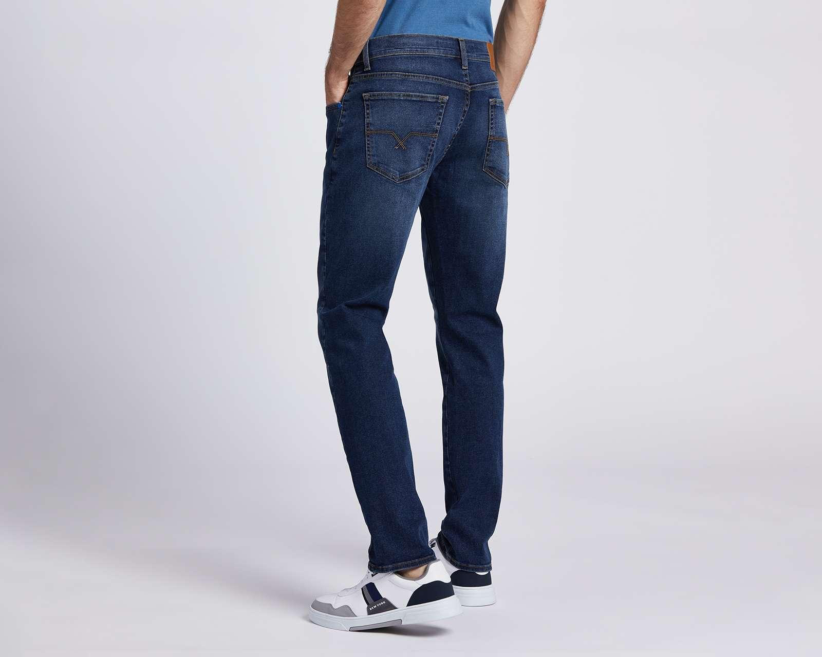 Foto 3 pulgar | Foto 2 | Jeans Oggi Iron Blu Doble Skinny