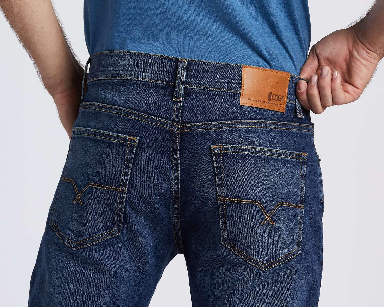 Foto 5 pulgar | Foto 4 | Jeans Oggi Iron Blu Doble Skinny