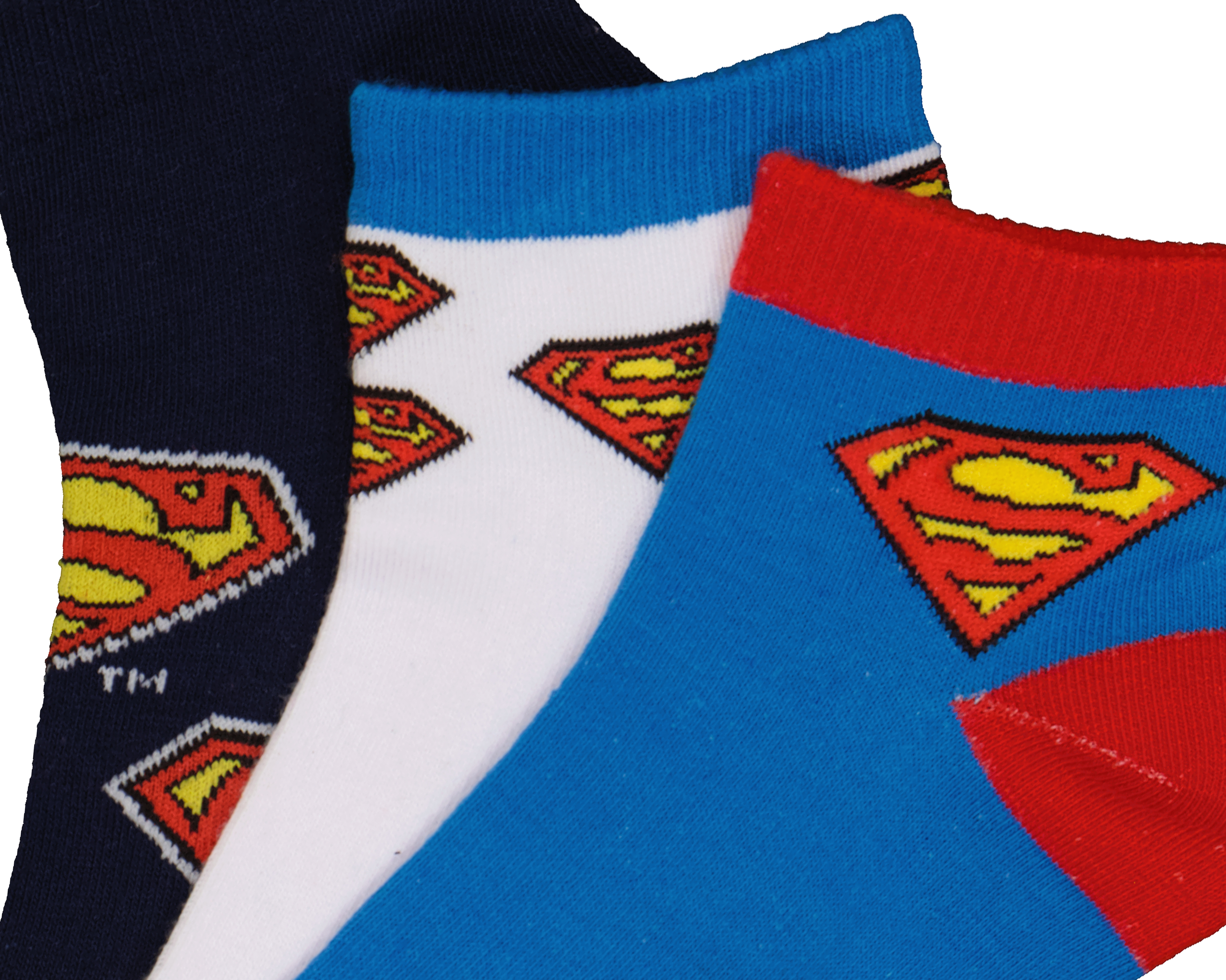 Foto 2 | Foto 2 | Calcetas Superman para Hombre 3 Pares