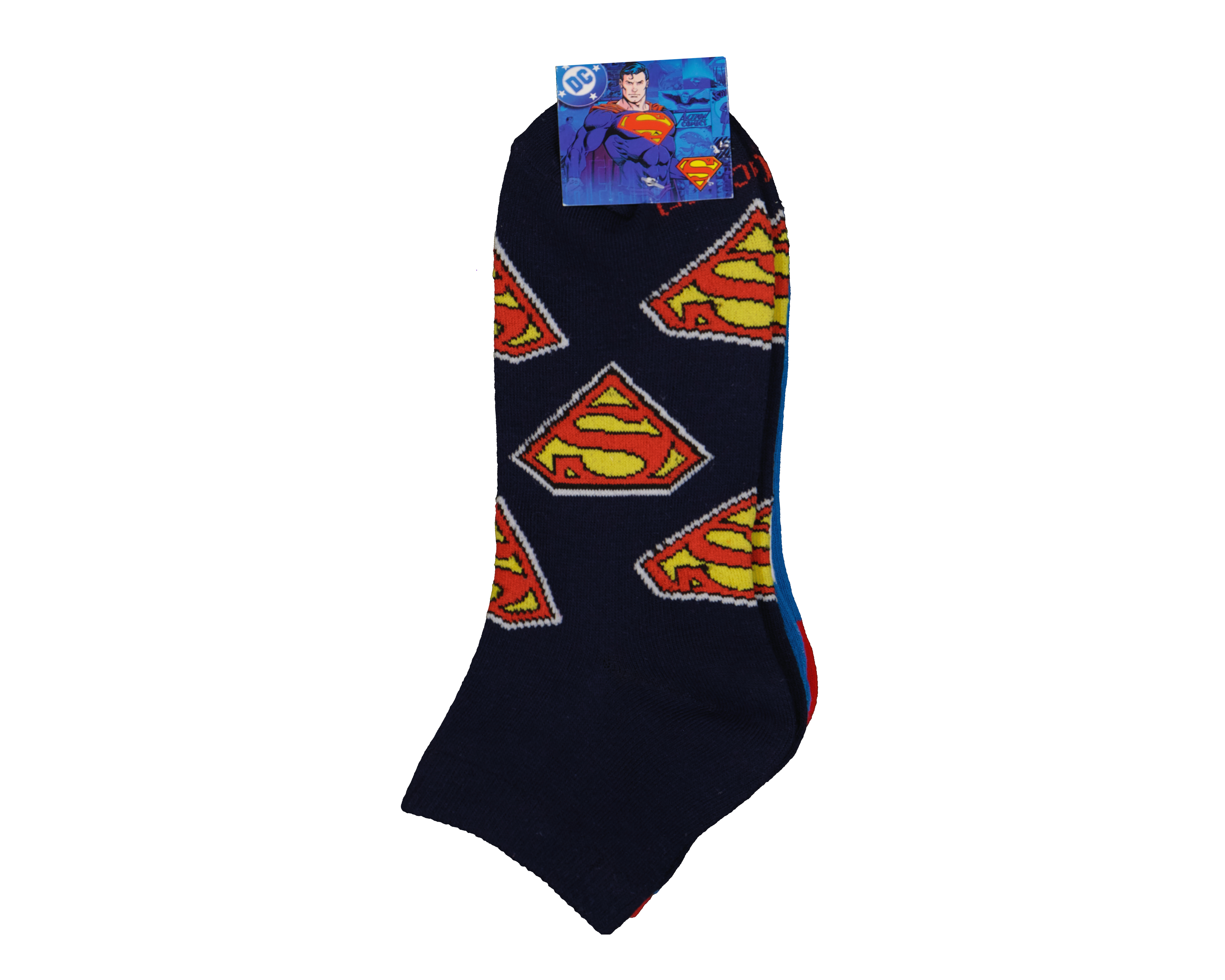 Foto 3 | Foto 3 | Calcetas Superman para Hombre 3 Pares