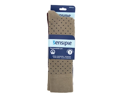 Foto 3 | Foto 3 | Calcetas para Personas con Diabetes Sensipie para Hombre 3 Pares