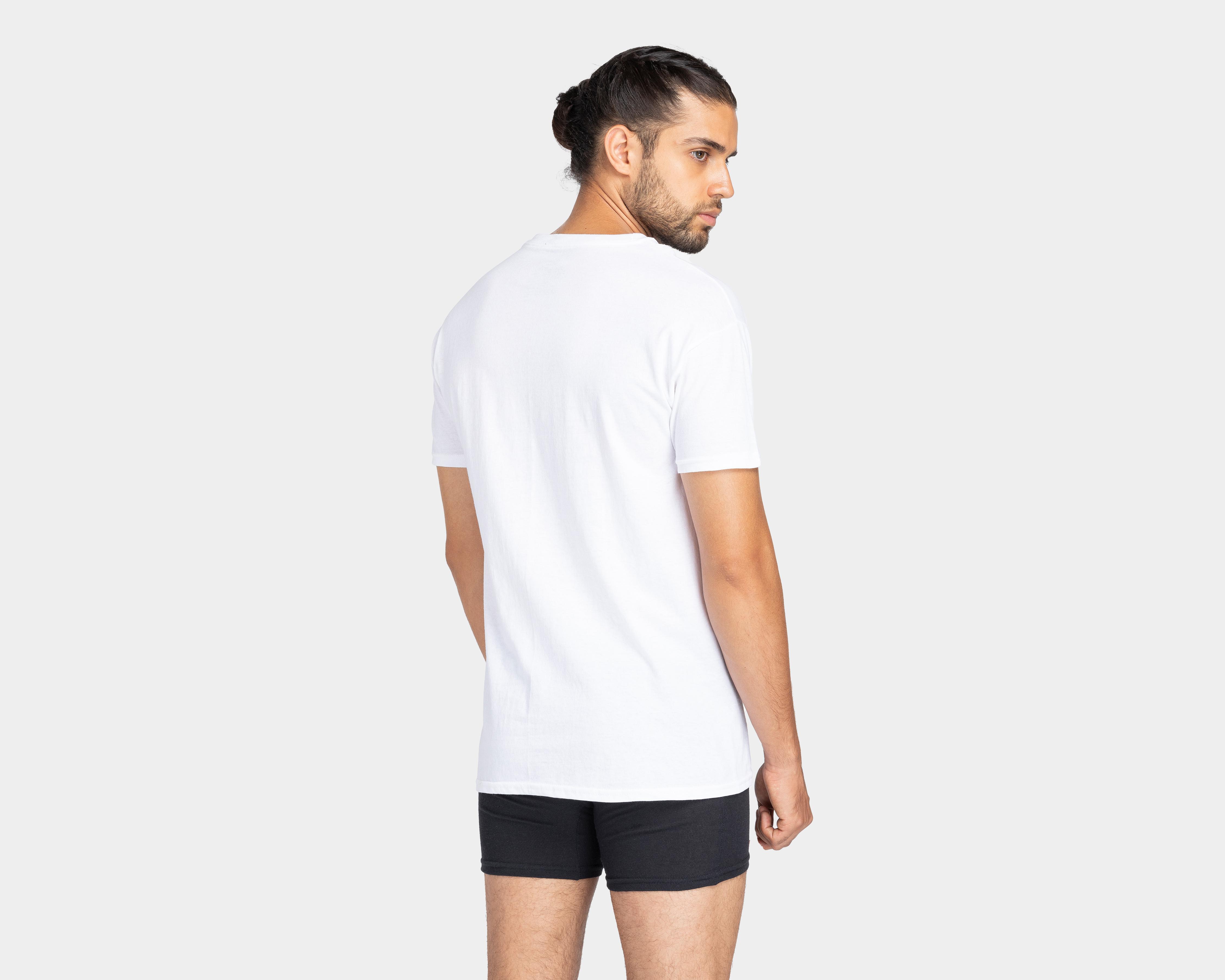 Foto 3 pulgar | Foto 2 | Playera Interior Cuello Redondo Hanes 2 Piezas