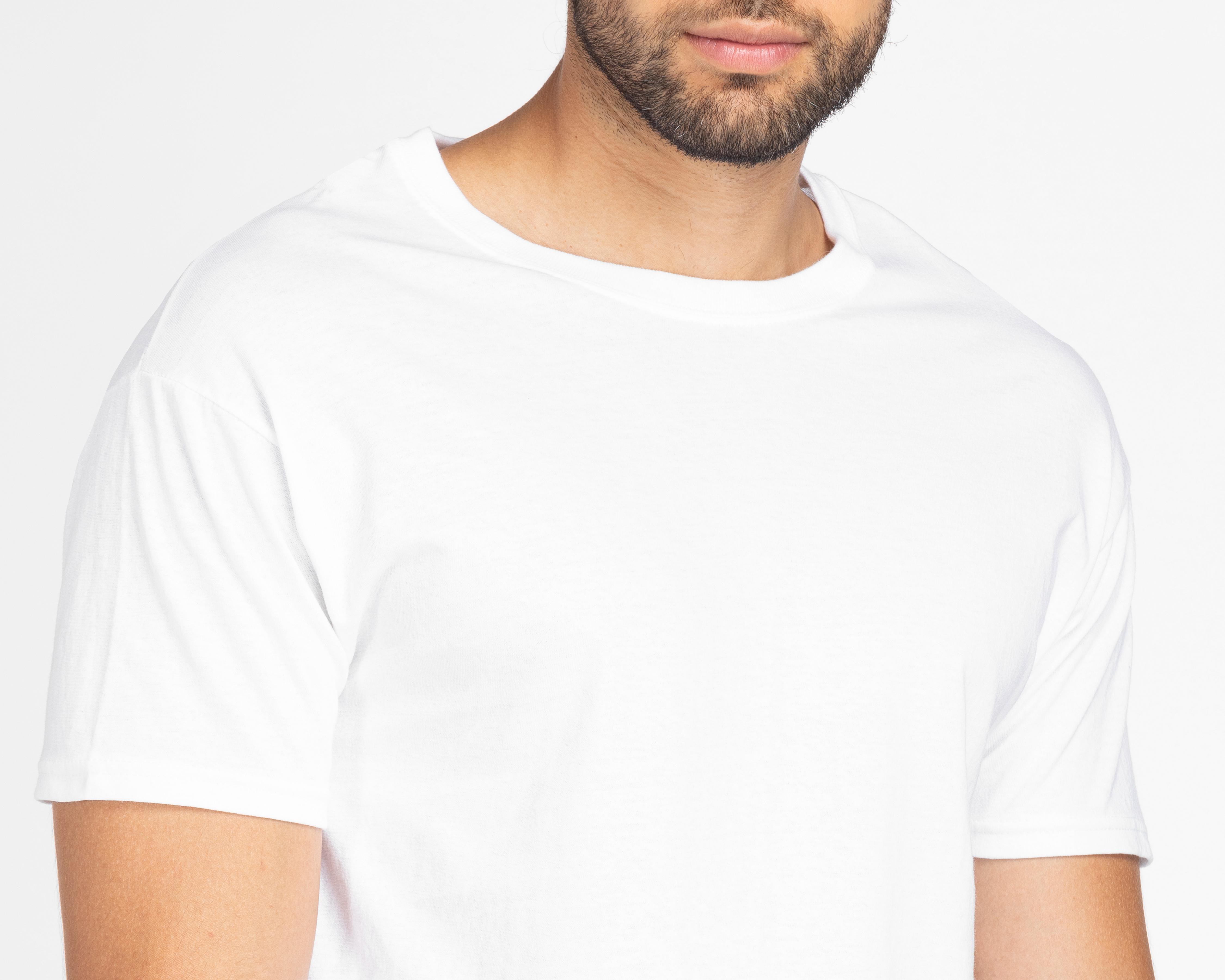 Foto 3 | Foto 3 | Playera Interior Cuello Redondo Hanes 2 Piezas