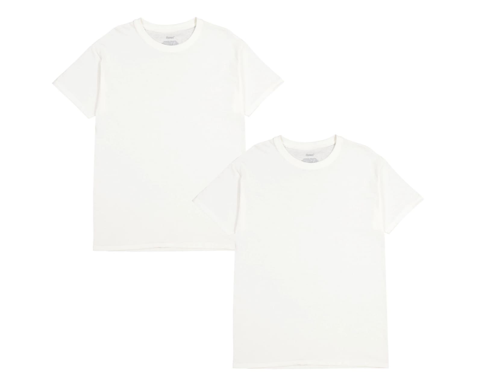 Foto 5 pulgar | Foto 4 | Playera Interior Cuello Redondo Hanes 2 Piezas