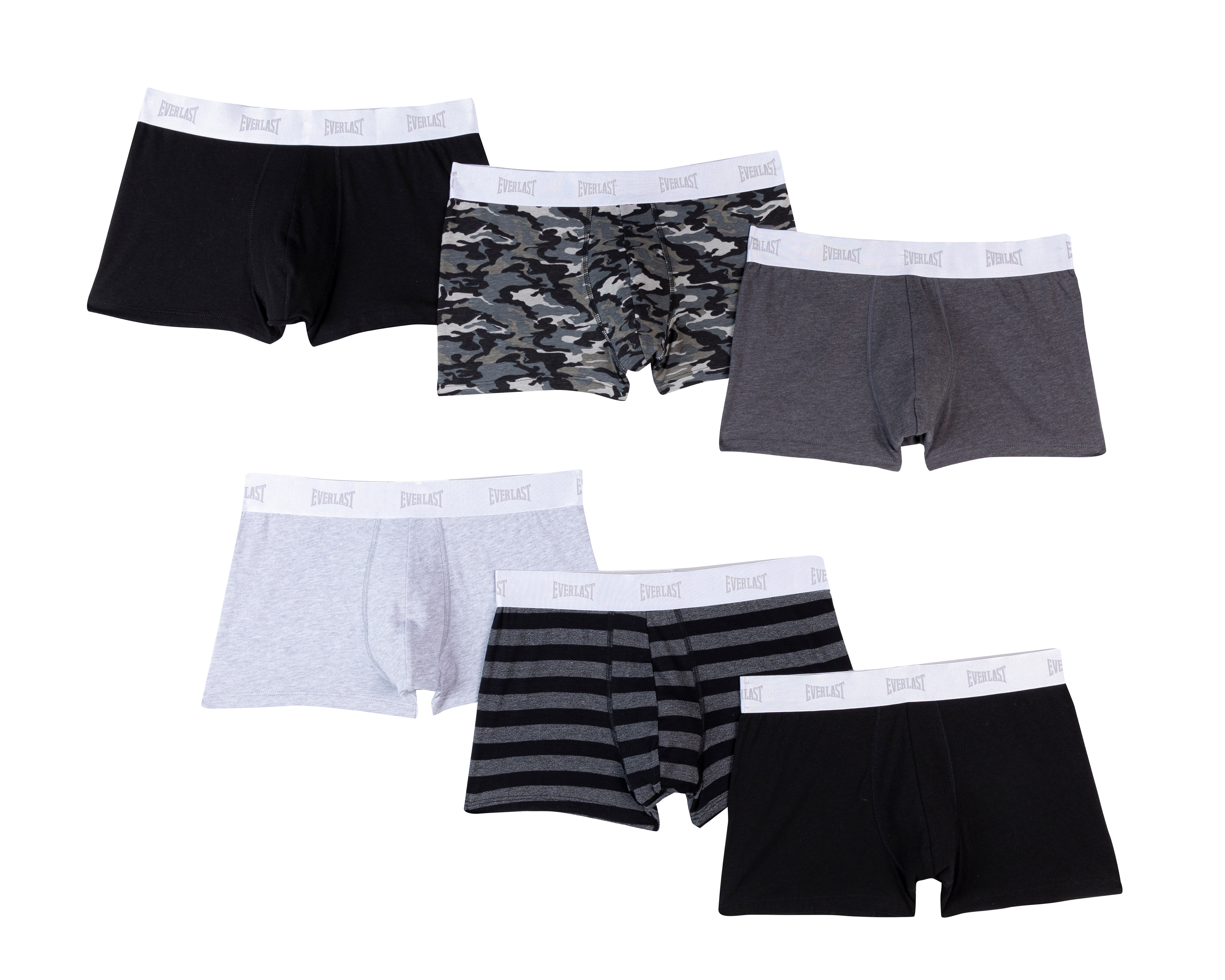 Foto 1 | Foto 1 | Bóxer Corto Everlast 6 Piezas