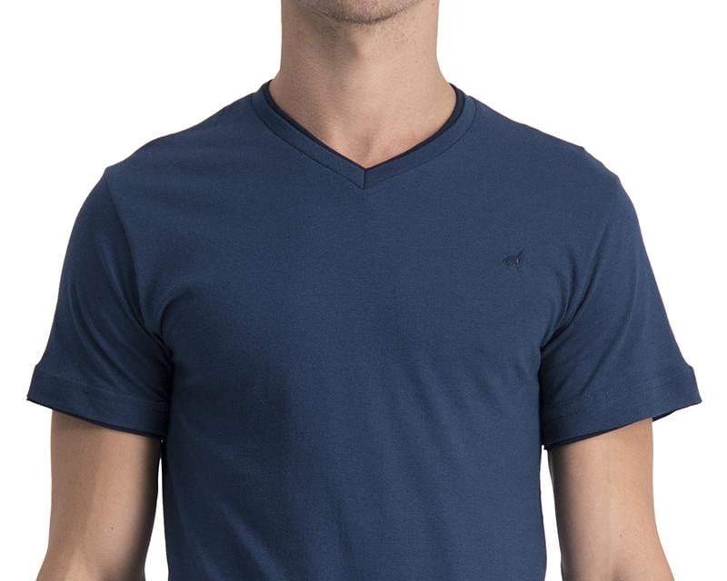 Foto 5 pulgar | Foto 4 | Playera Cuello V Lucky Star para Hombre