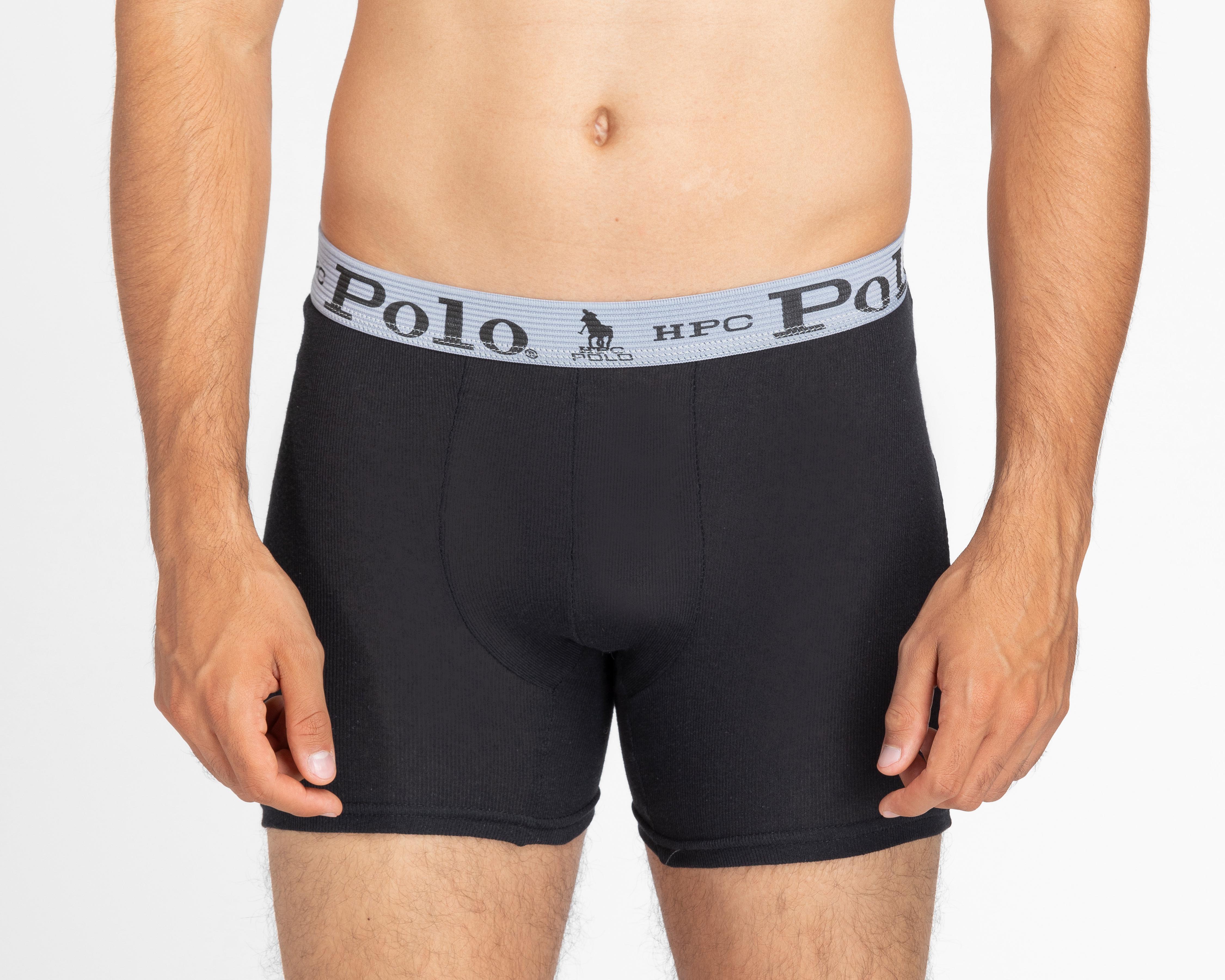 Foto 2 pulgar | Foto 1 | Bóxer Largo HPC Polo 4 Piezas
