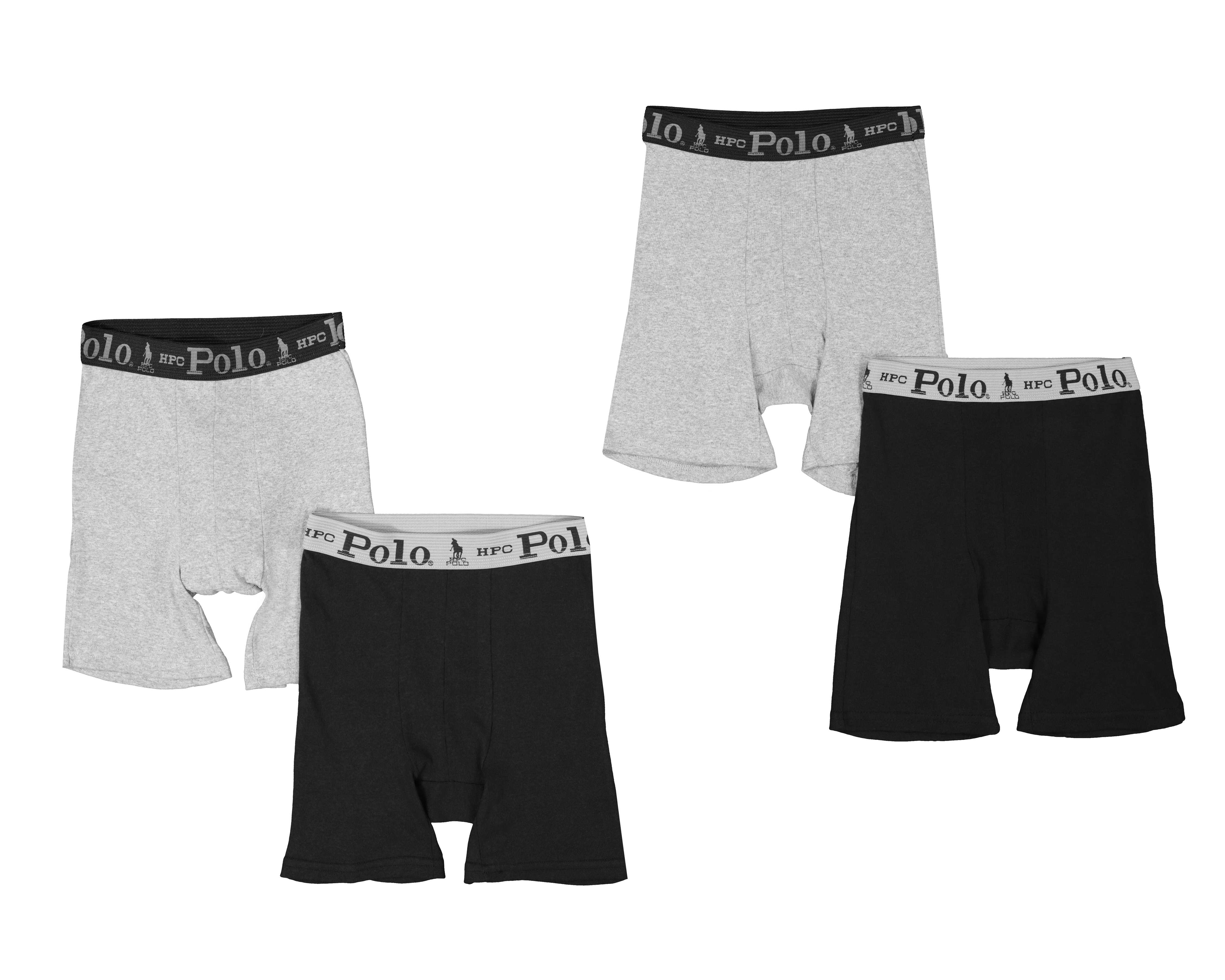 Foto 4 pulgar | Foto 3 | Bóxer Largo HPC Polo 4 Piezas
