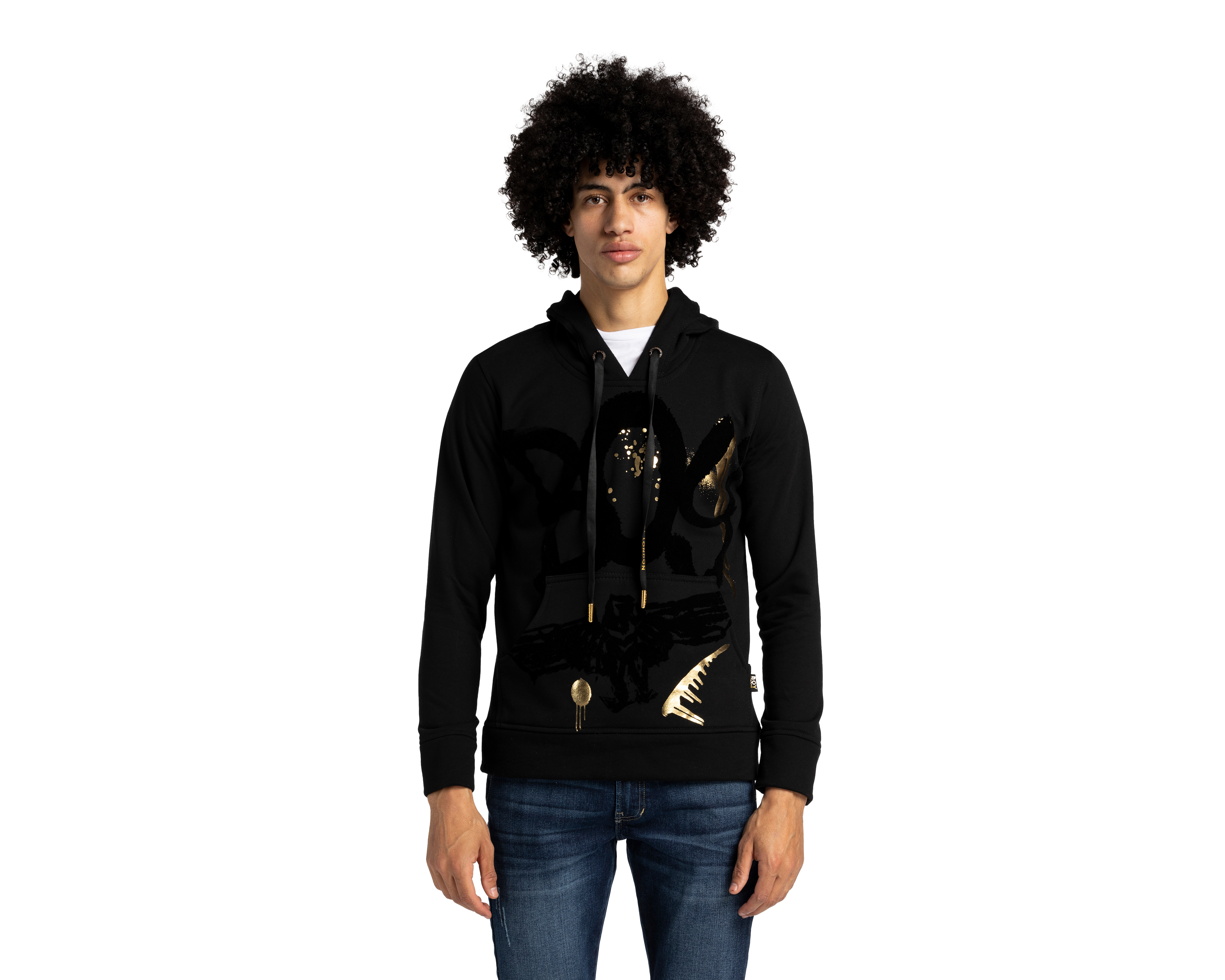Foto 2 pulgar | Foto 1 | Sudadera Boy London con Capucha