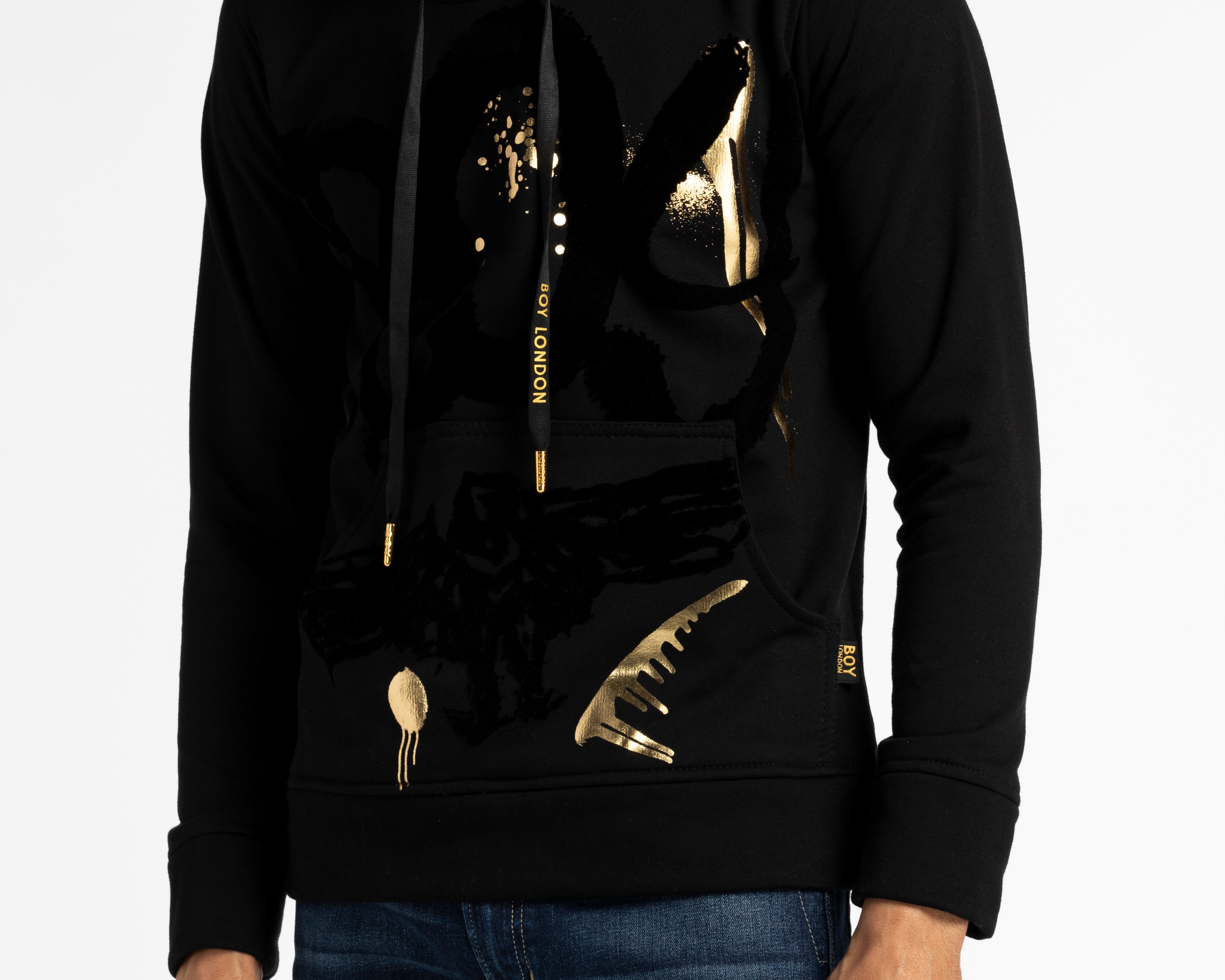 Foto 4 pulgar | Foto 3 | Sudadera Boy London con Capucha