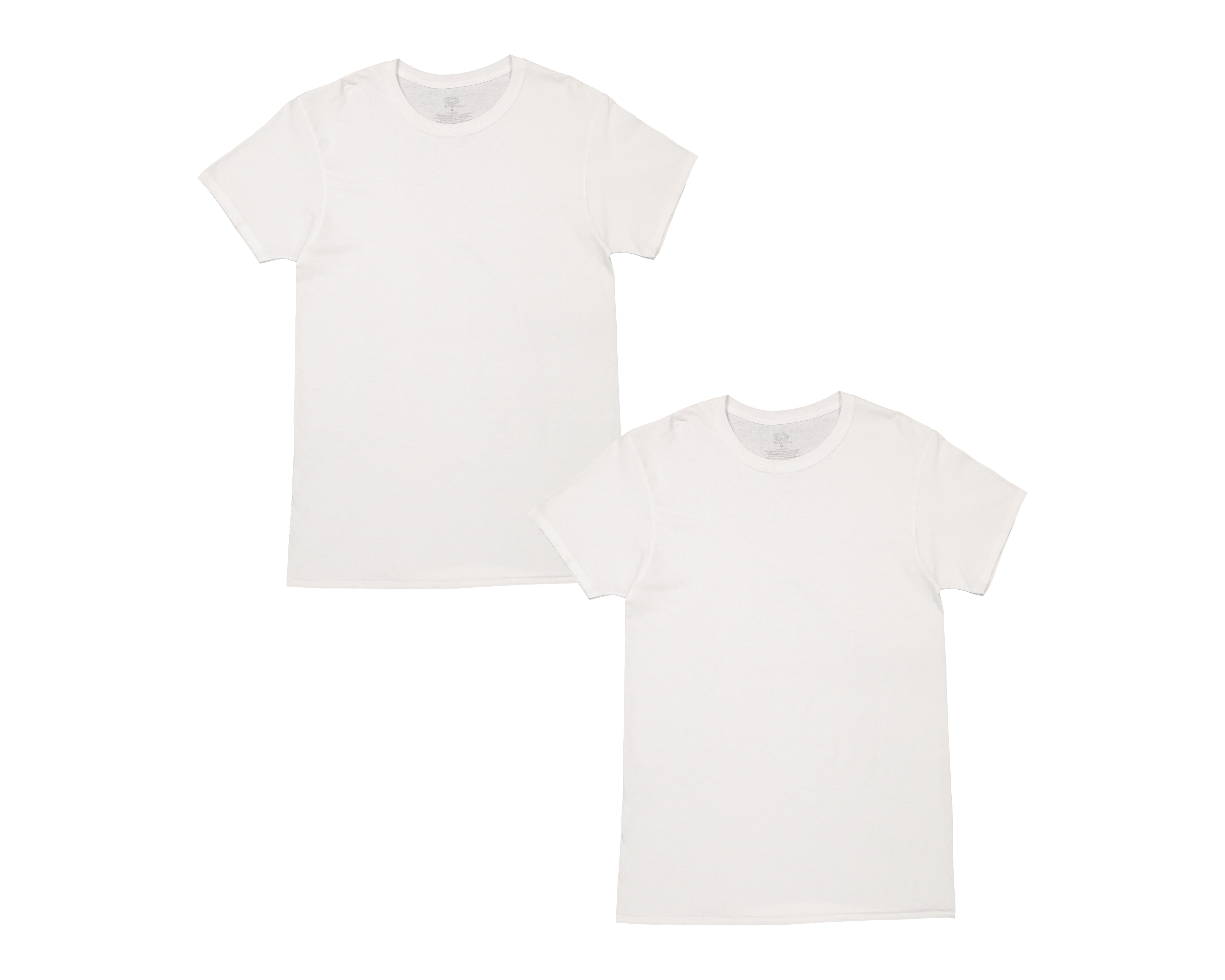 Foto 2 pulgar | Foto 1 | Playera Interior Cuello Redondo Fruit of the Loom 2 Piezas