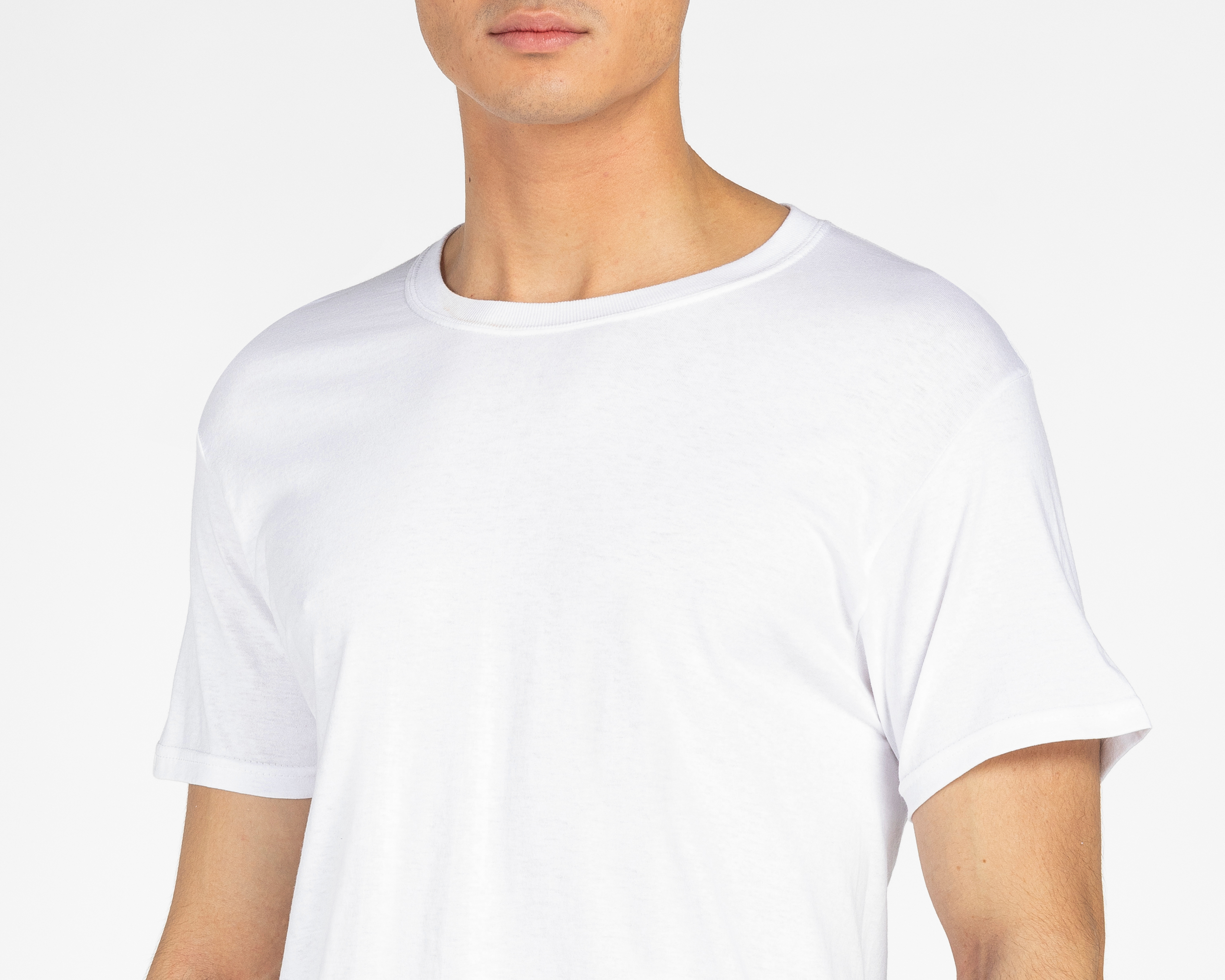 Foto 5 pulgar | Foto 4 | Playera Interior Cuello Redondo Fruit of the Loom 2 Piezas