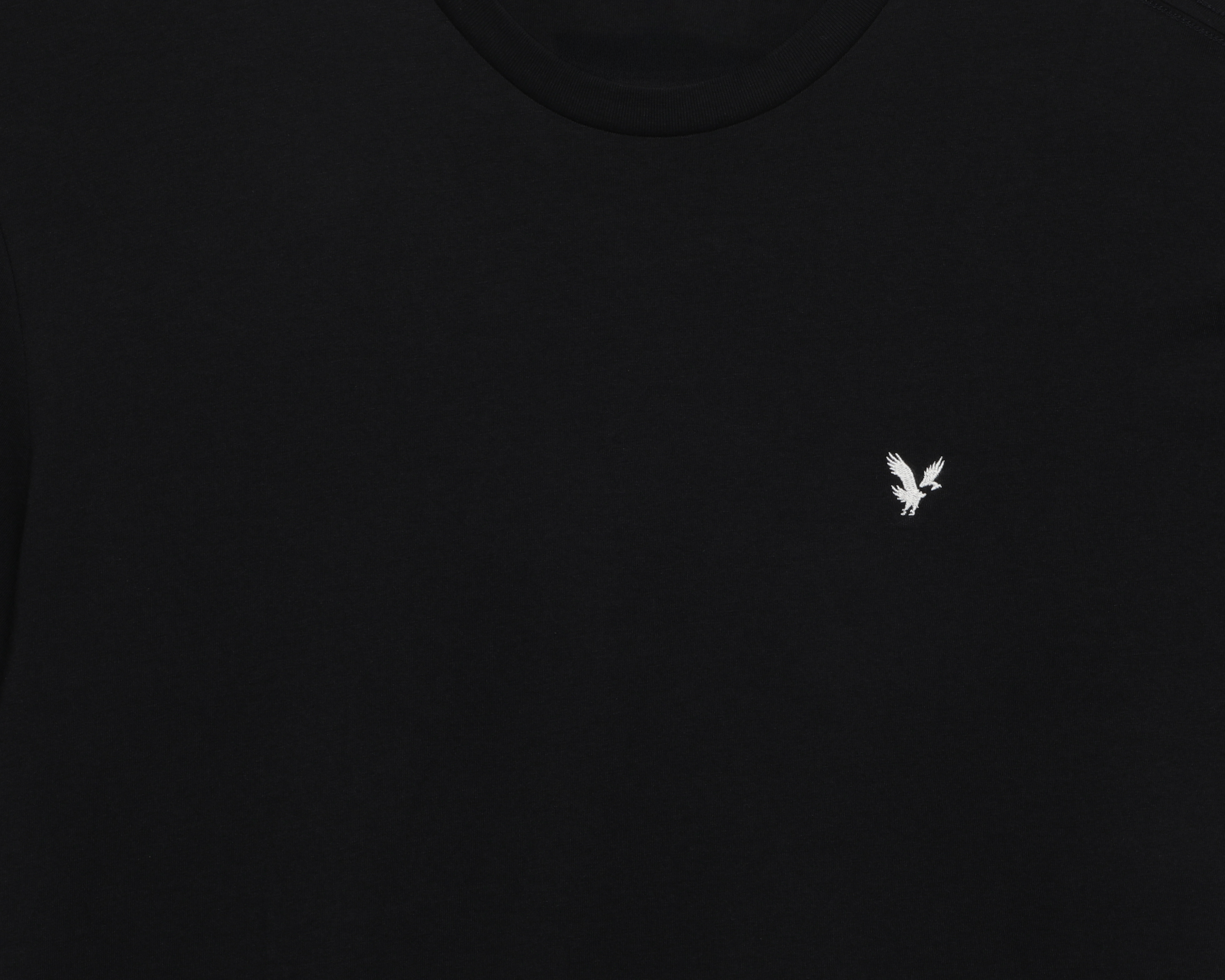 Foto 4 pulgar | Foto 3 | Playera de Cuello Redondo Negra American Eagle para Hombre