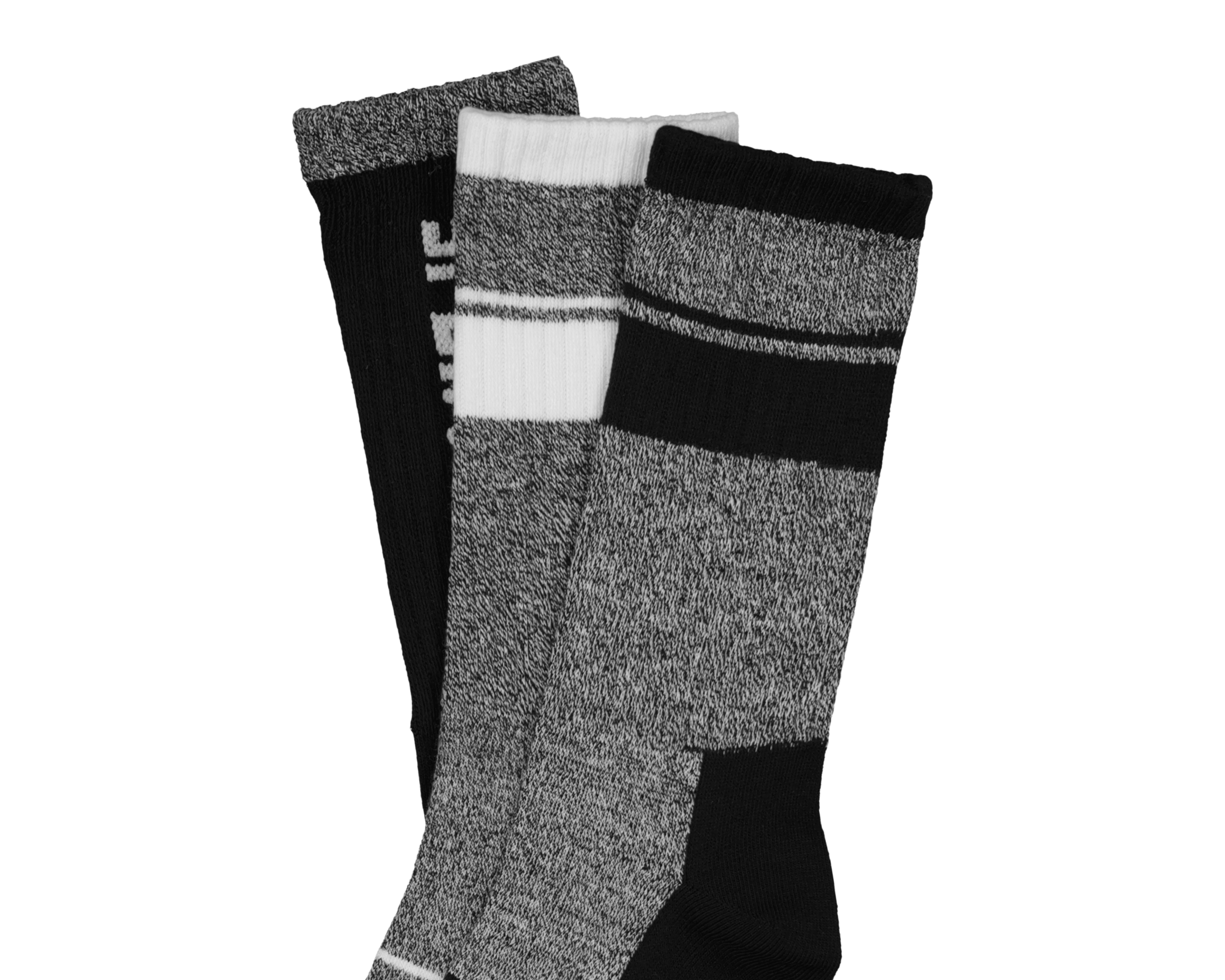 Foto 3 pulgar | Foto 2 | Calcetas Deportivas Largas Sportline para Hombre 3 Pares