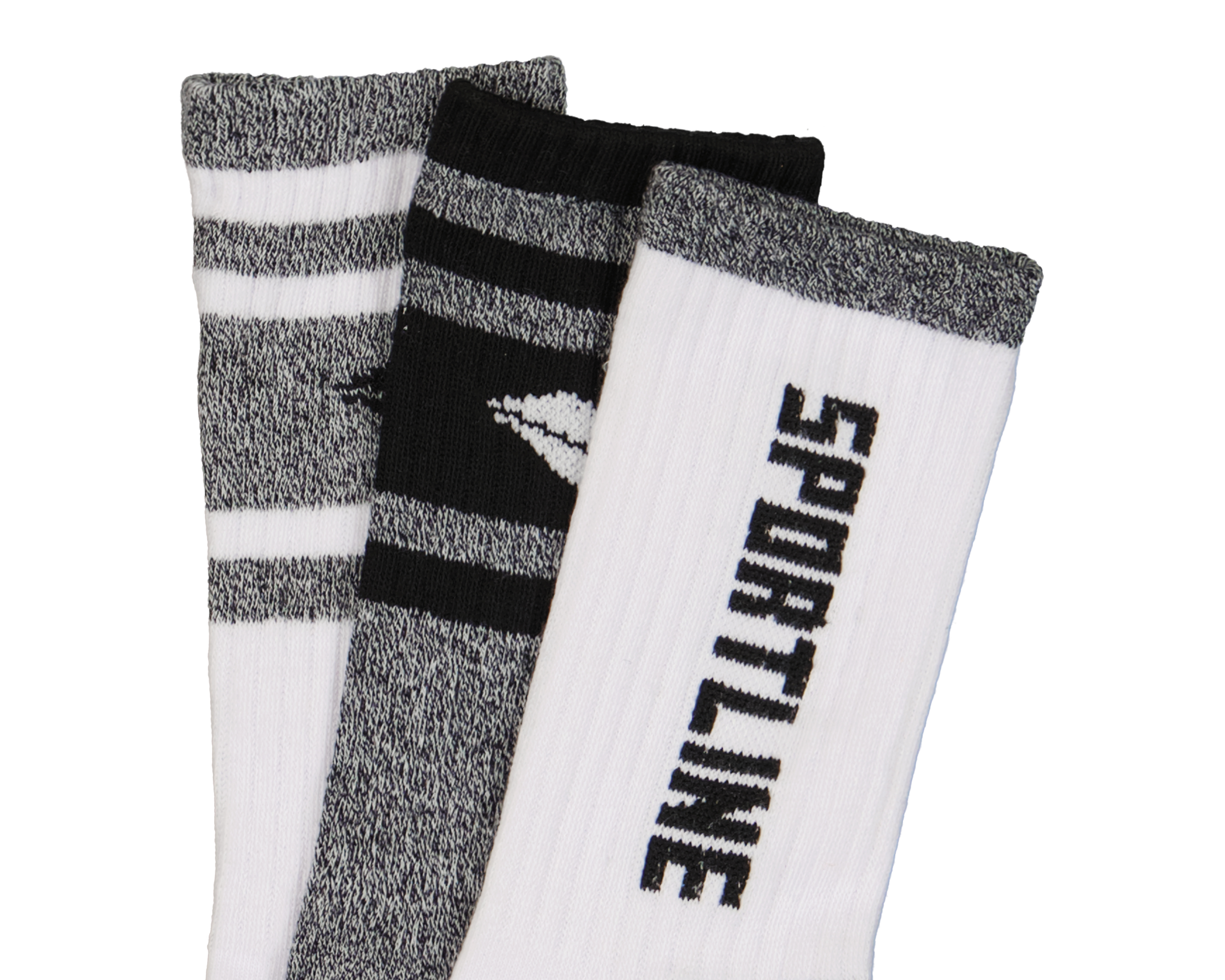 Foto 2 | Foto 2 | Calcetas Deportivas Largas Sportline para Hombre 3 Pares