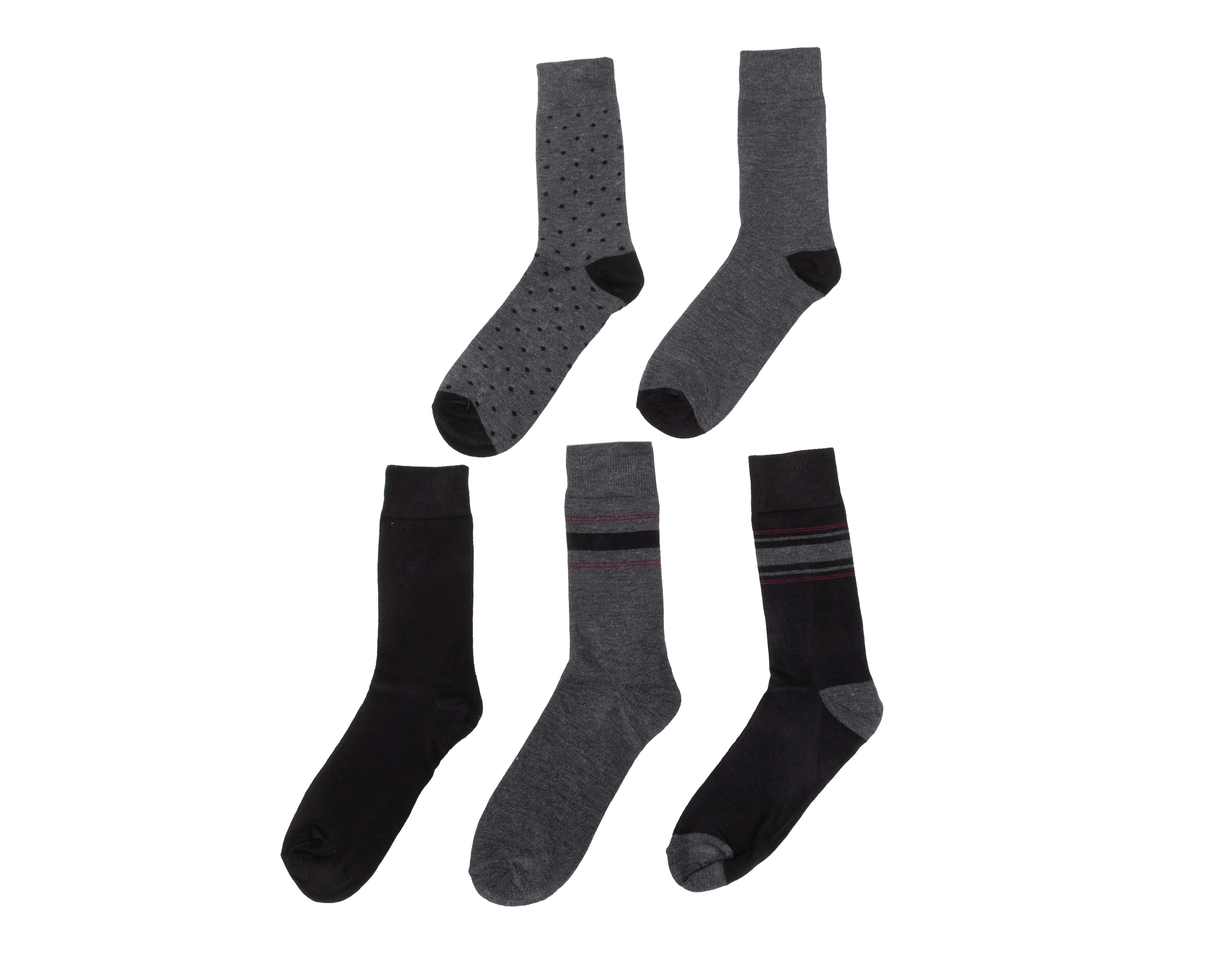 Calcetas de Vestir York Team Polo Club para Hombre 5 Pares